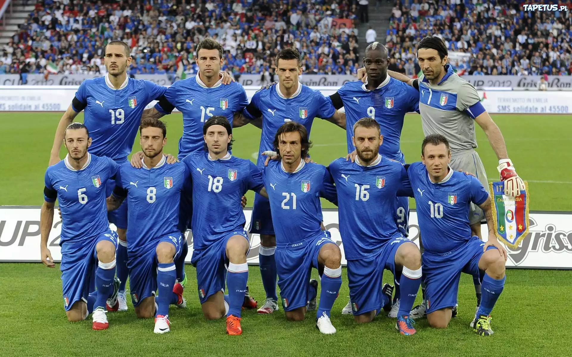 Drużyna, Włoch, Euro 2012