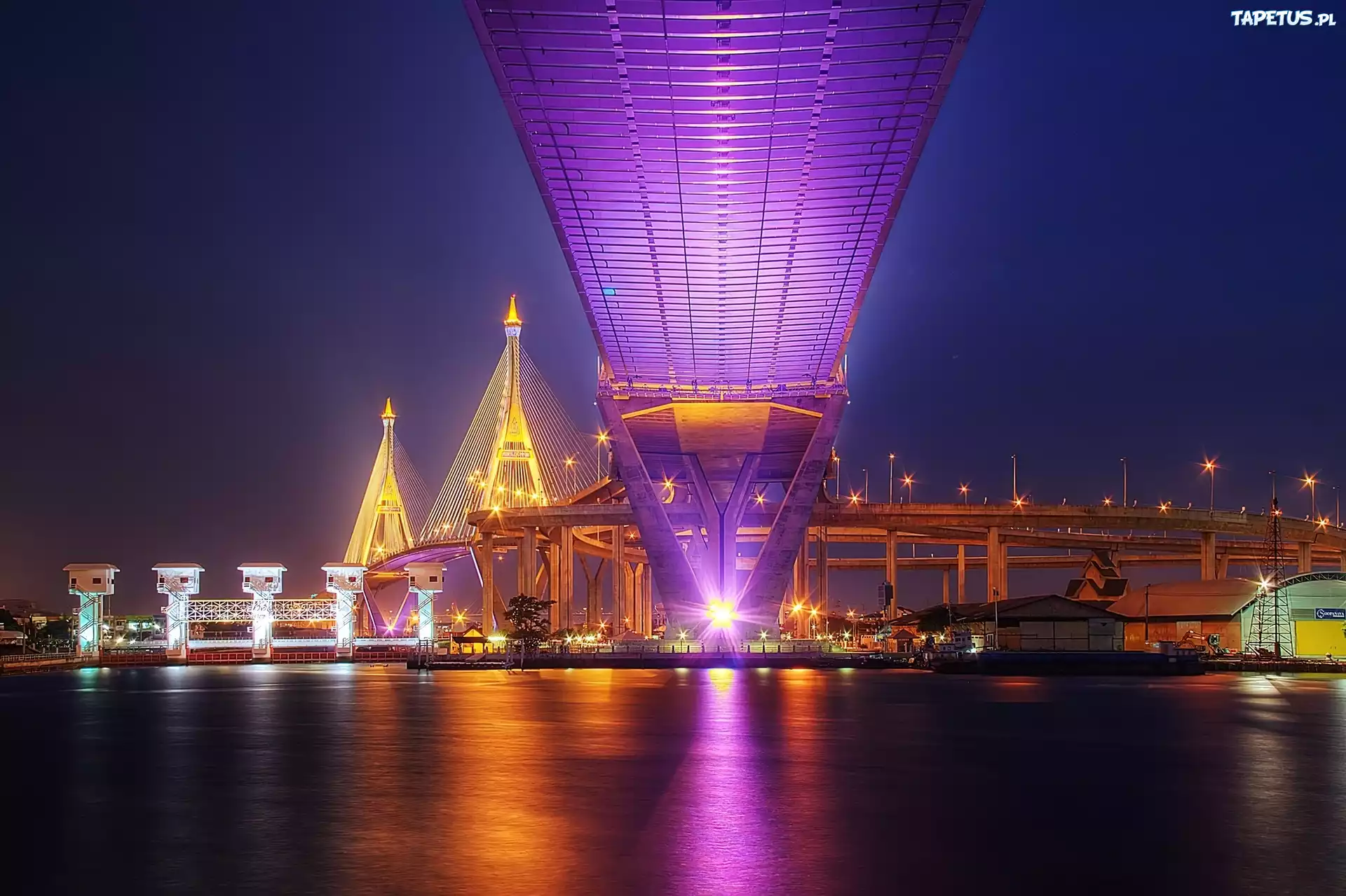 Bangkok, Rzeka, Most