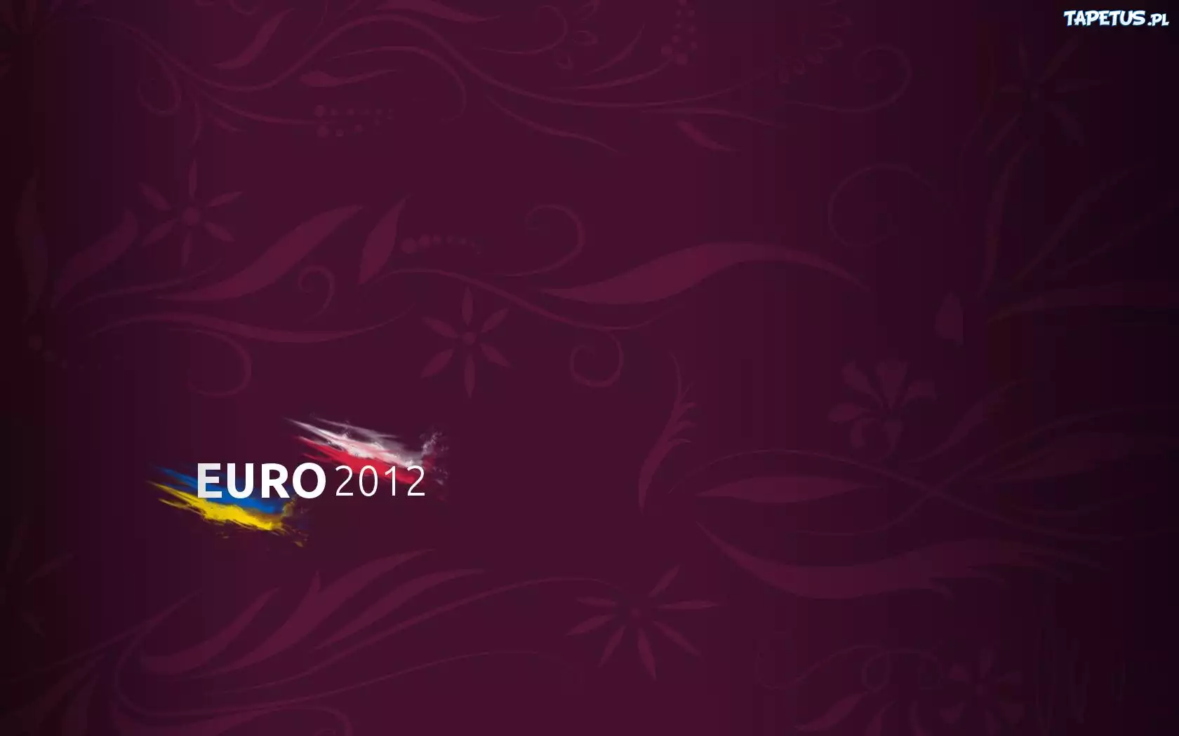 Euro, 2012, Fioletowe, Tło