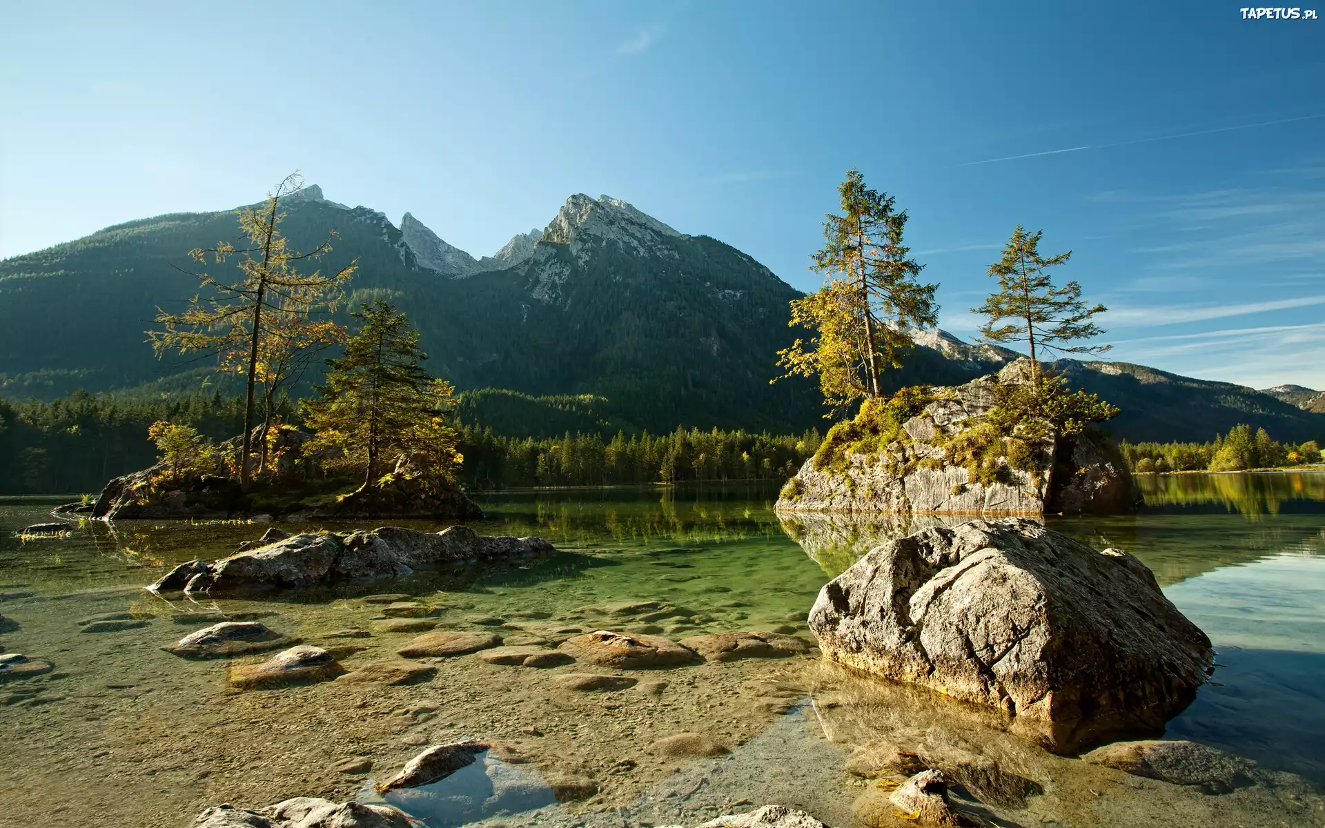 Скалы горы озеро вода скачать