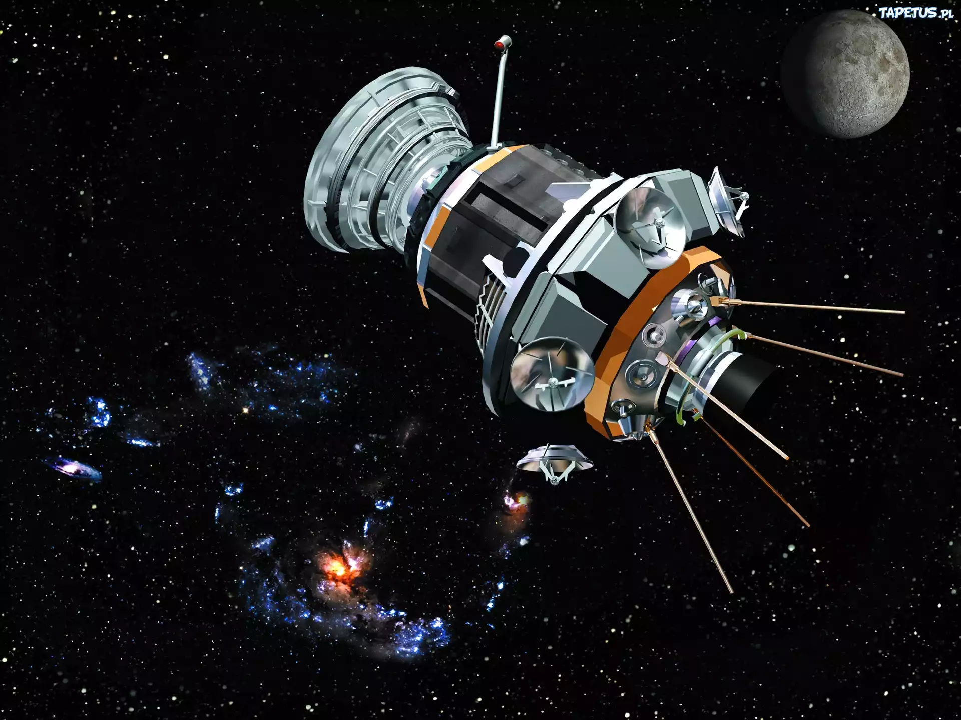 Satelita, Planety