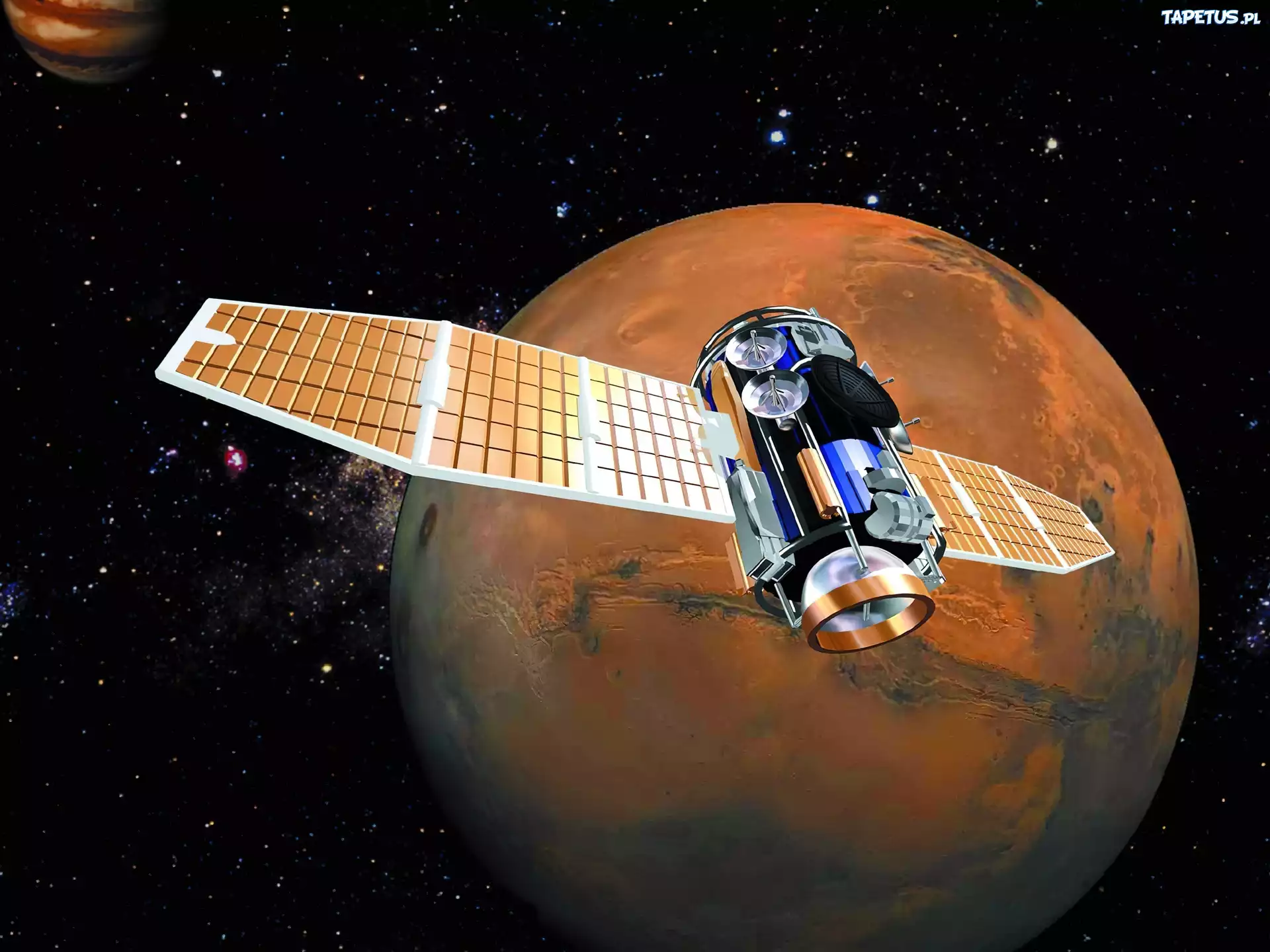 Satelita, Planeta