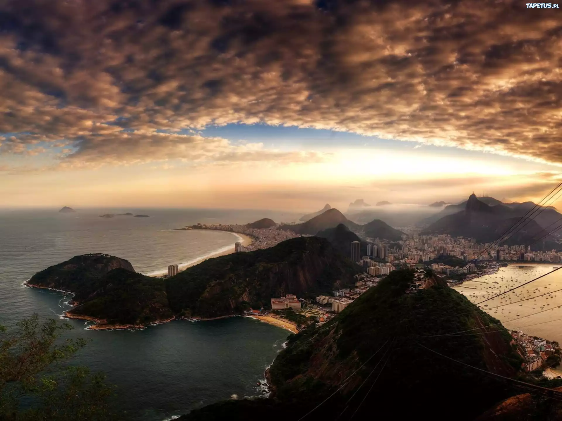 Rio de Janeiro, Panorama, Chmura