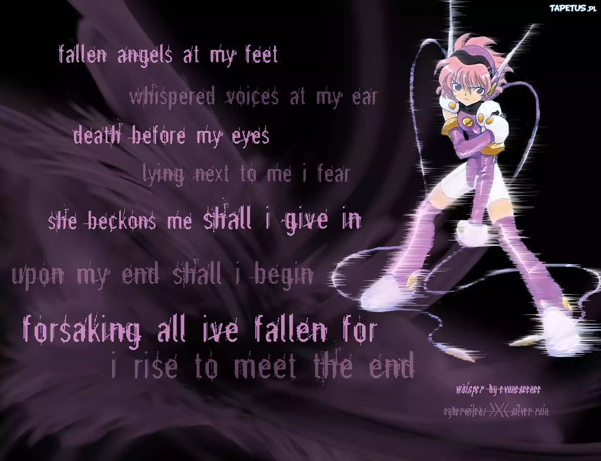 Angelic Layer, napisy, postać