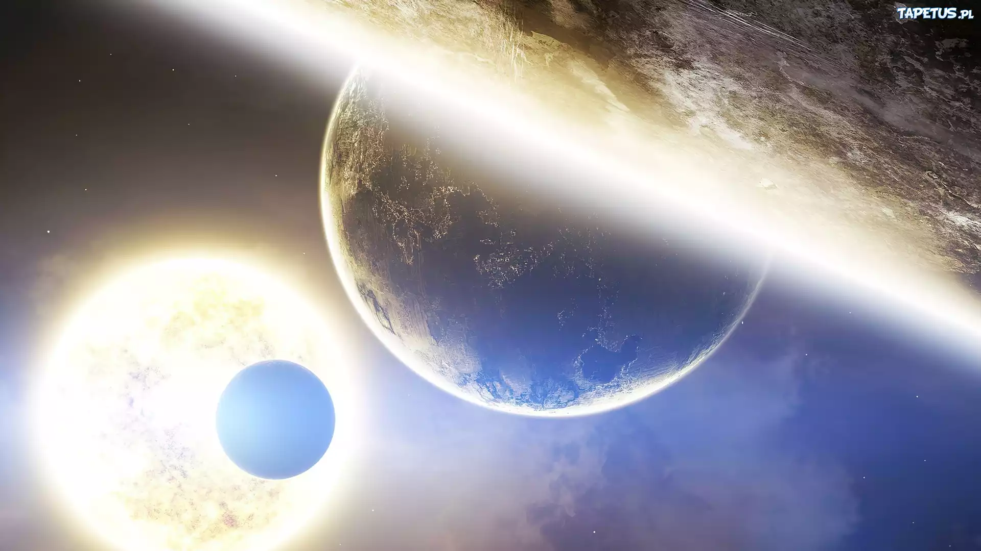 Blask, Słońca, Planety, Kosmos