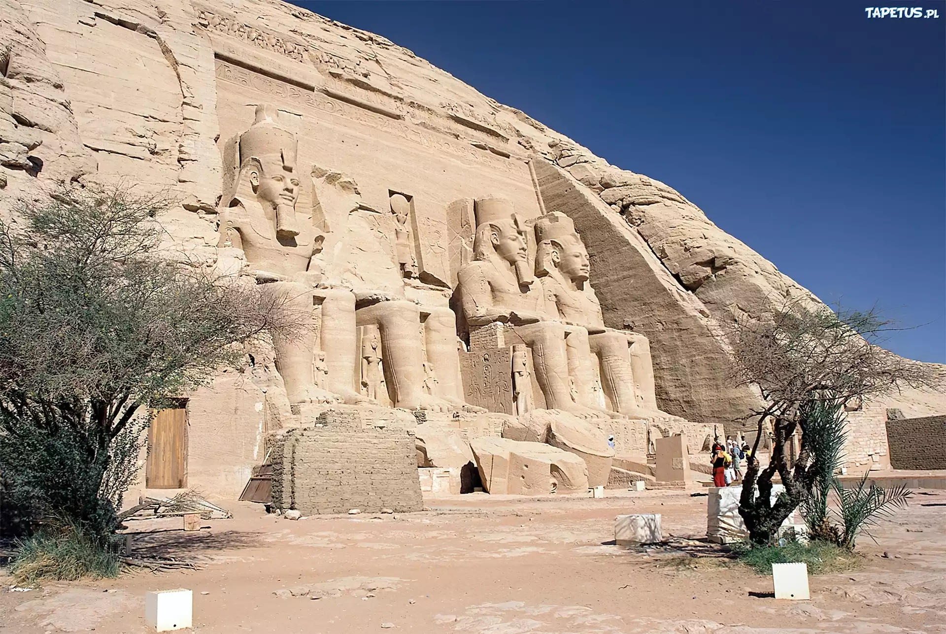 Egipt, Abu Simbel, Świątynia