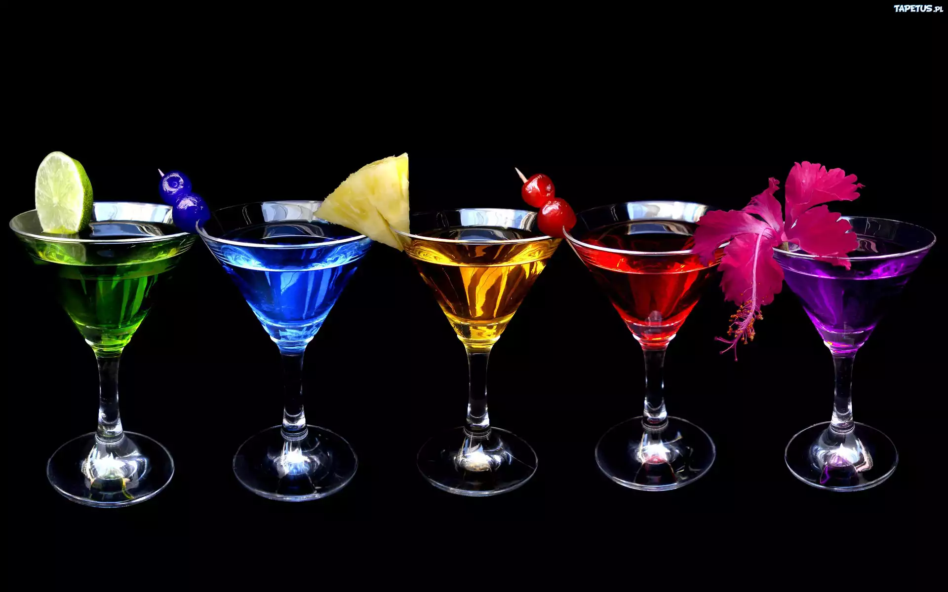 Kolorowe, Drinki