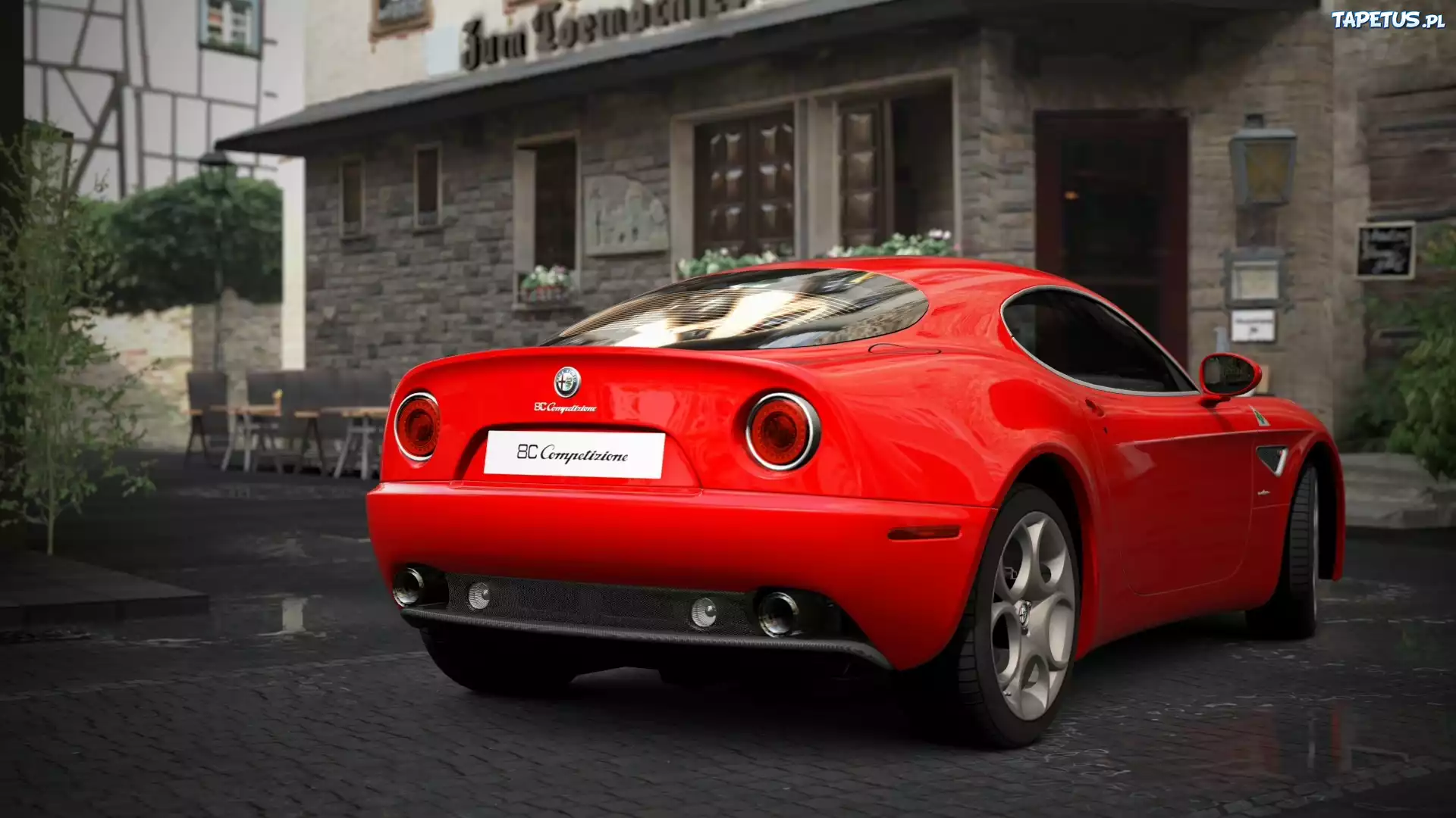 Alfa Romeo 8C Kompetizione, Ulica