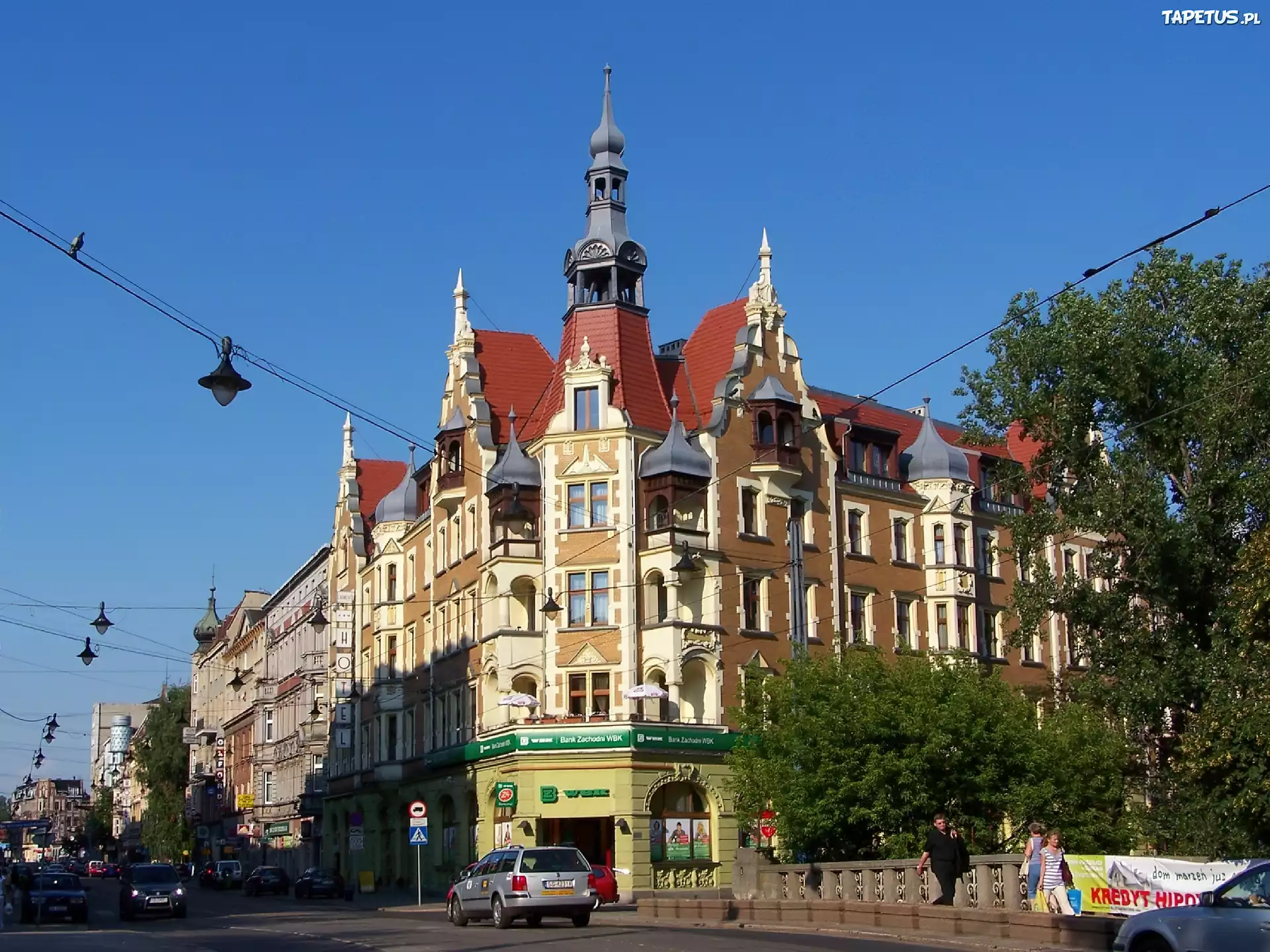 Budynek, Ulica, Most, Gliwice