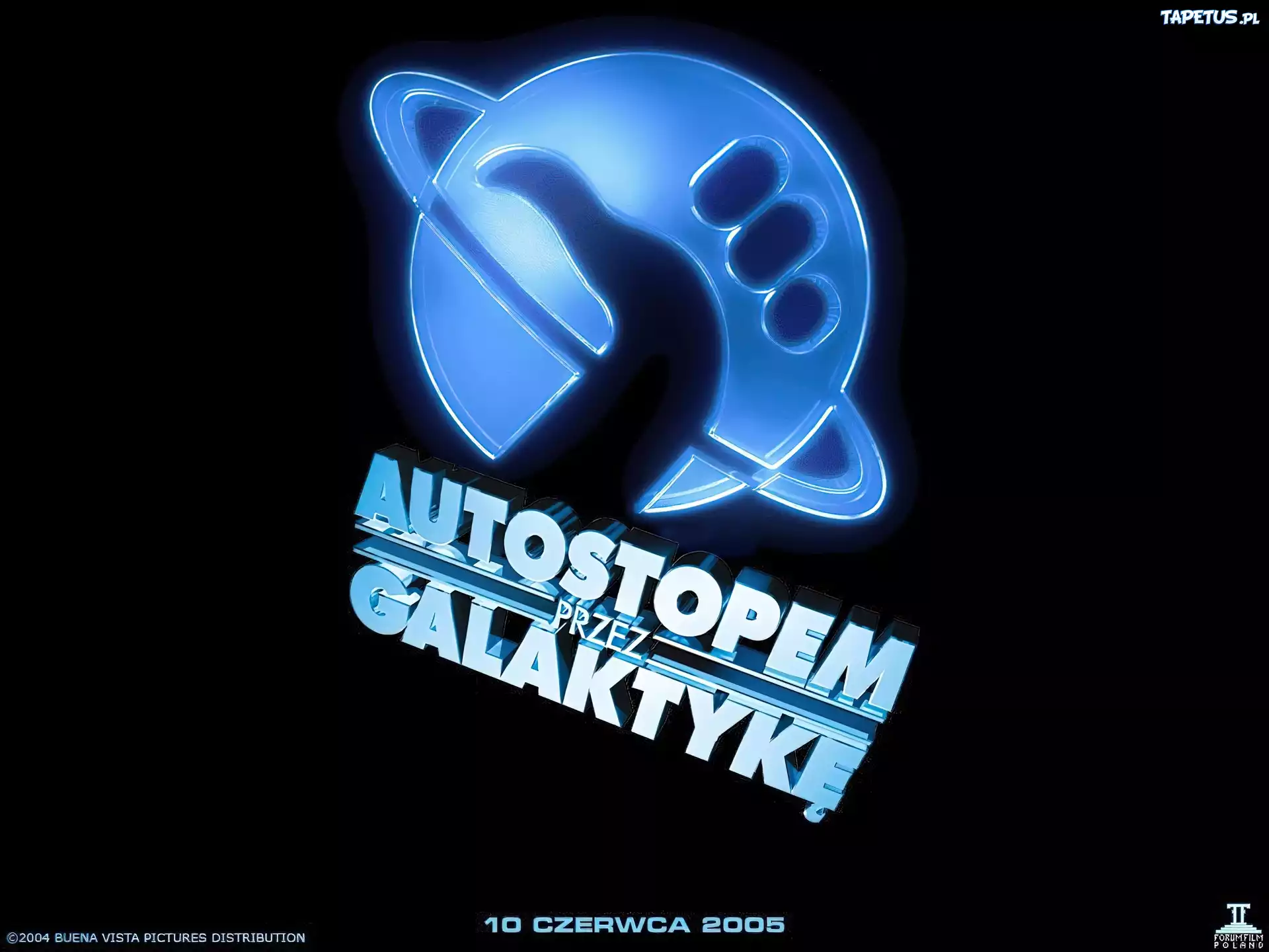 Hitchhikers Guide To The Galaxy, tytuł, logo