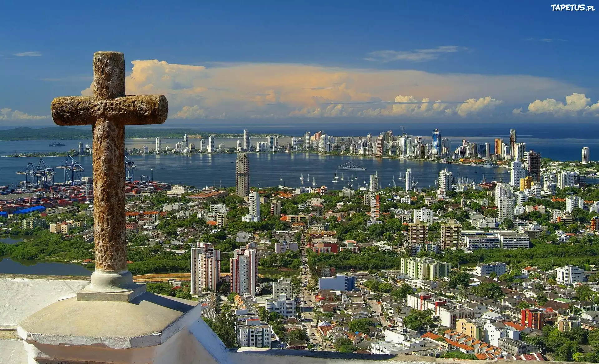 Cartagena, Kolumbia, Panorama, Miasta