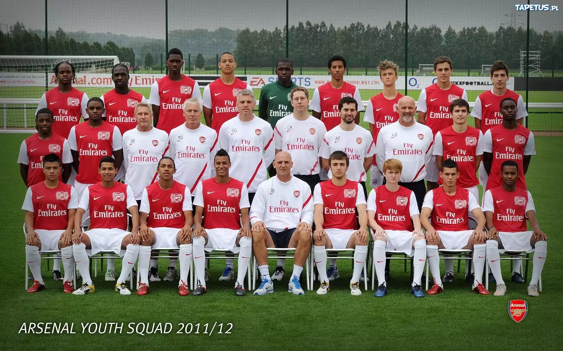 Drużyna, Arsenal, Youth, Skaład 2011-2012