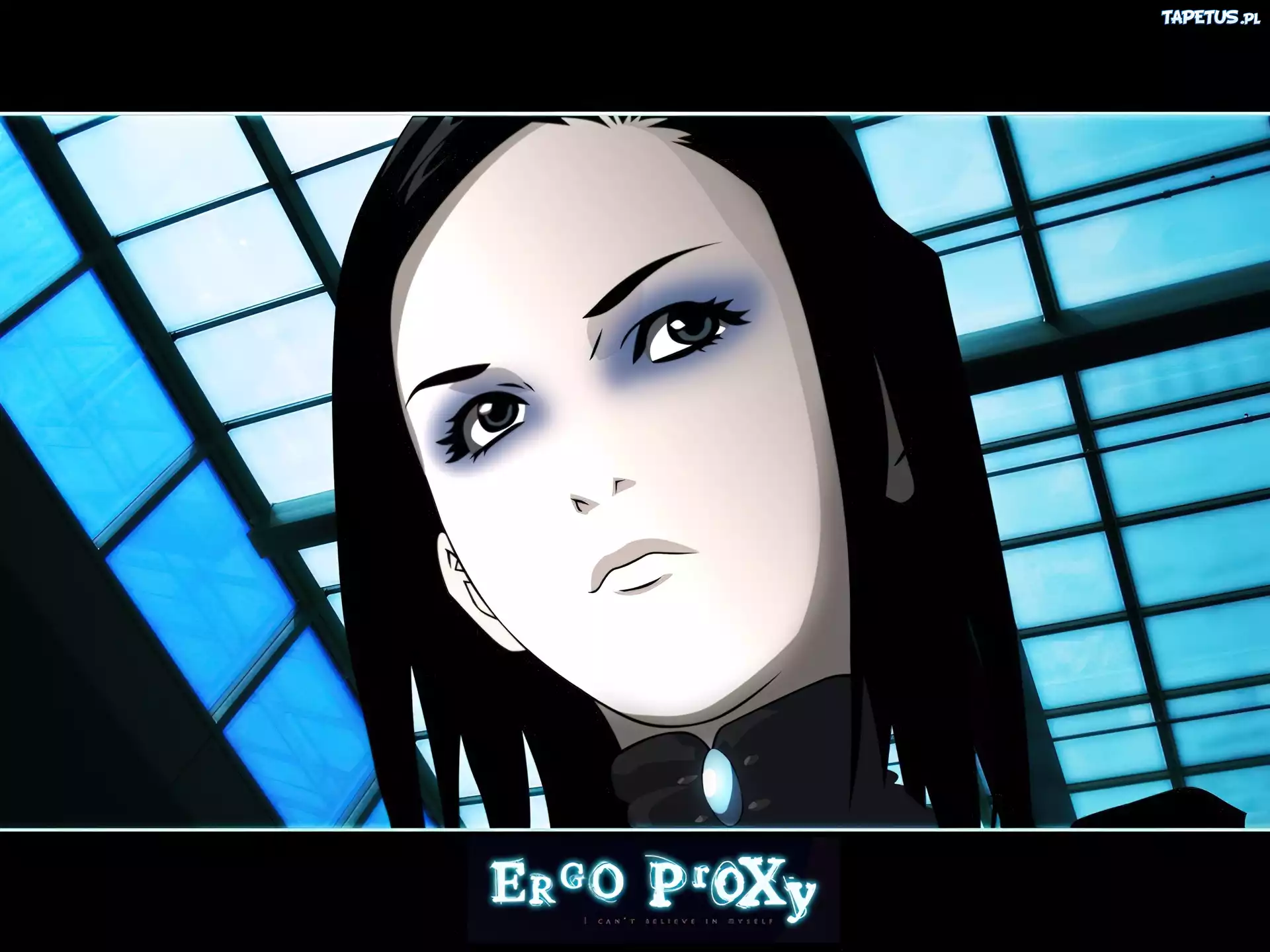 Ergo Proxy, makijaż, okna, dziewczyna