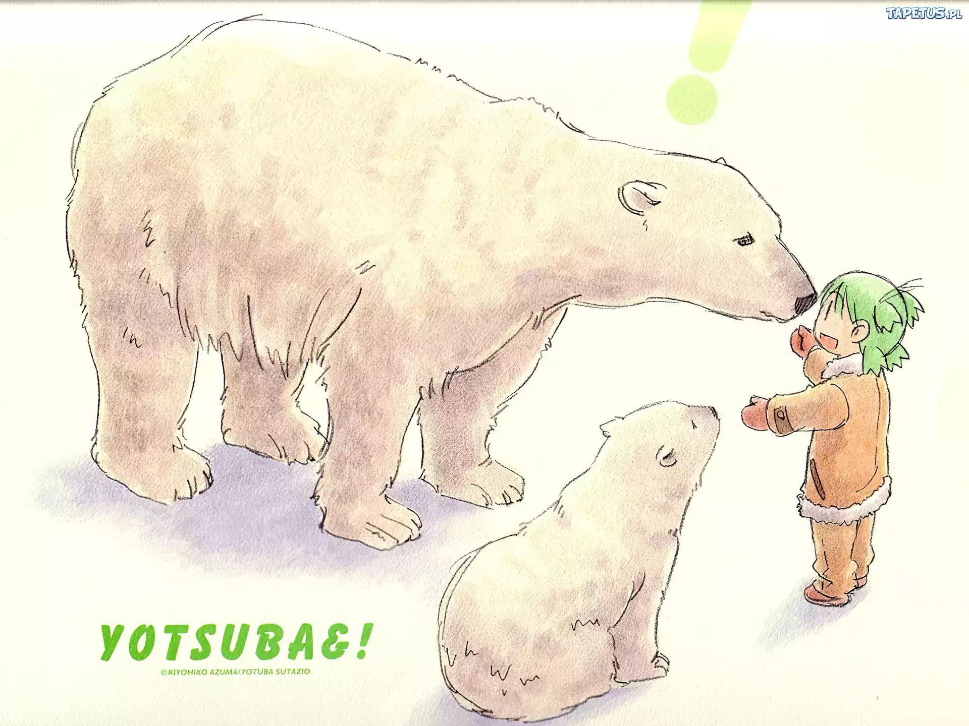 niedźwiedzie, dziecko, Yotsubato