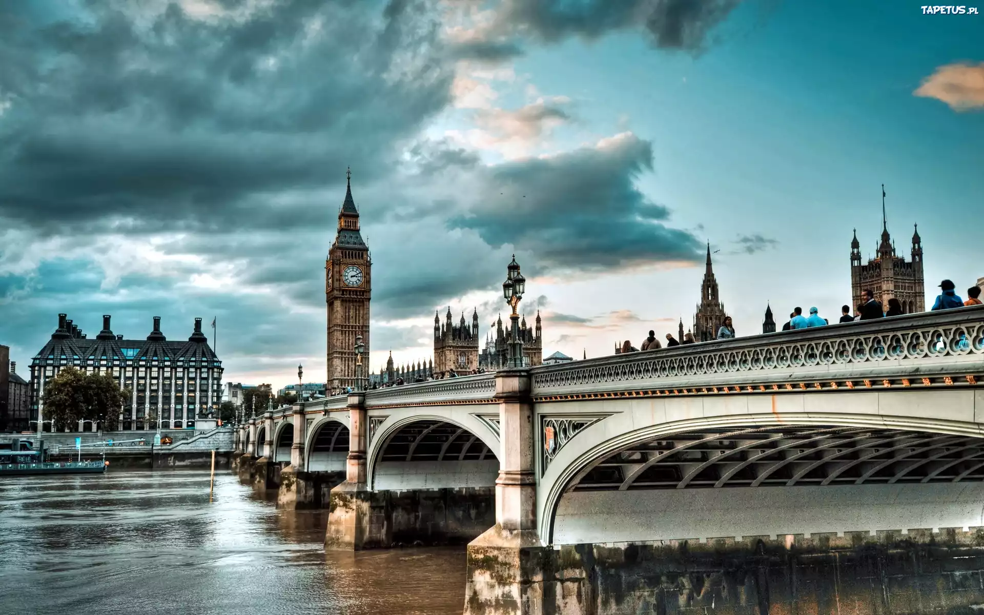 Londyn, Westminster Bridge, Big Ben