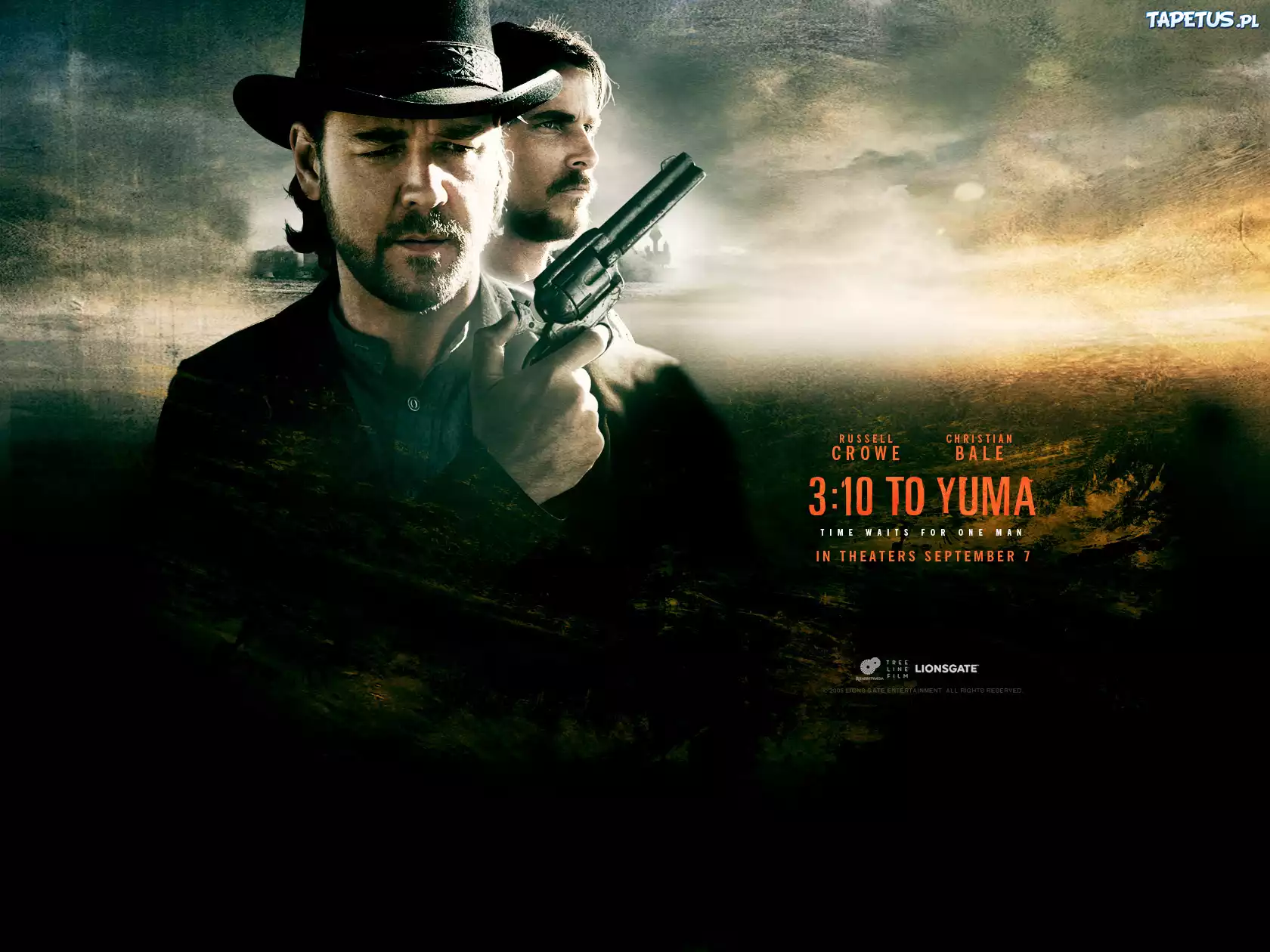3 10 To Yuma, Russell Crowe, rewolwer