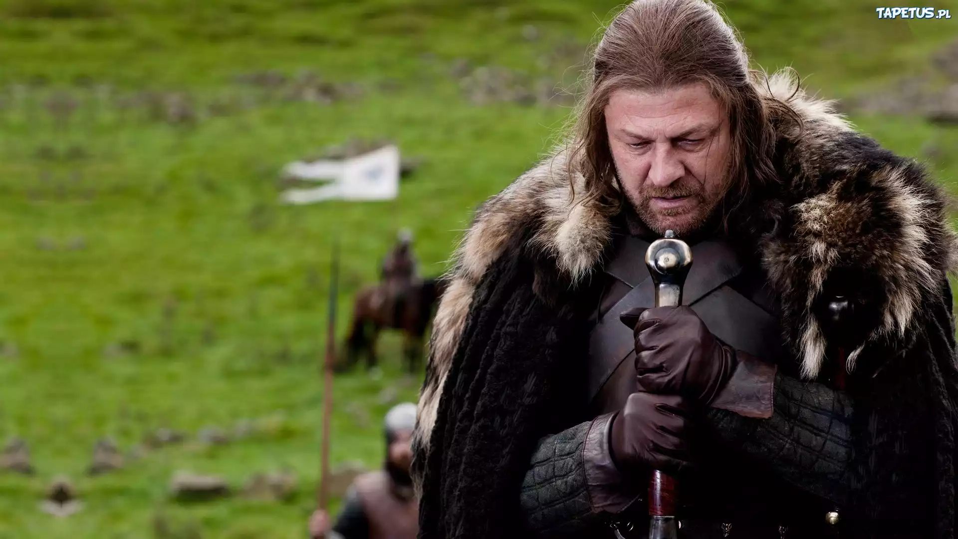 Lord Stark, Gra O Tron, Miecz, Skupienie, Sean Bean
