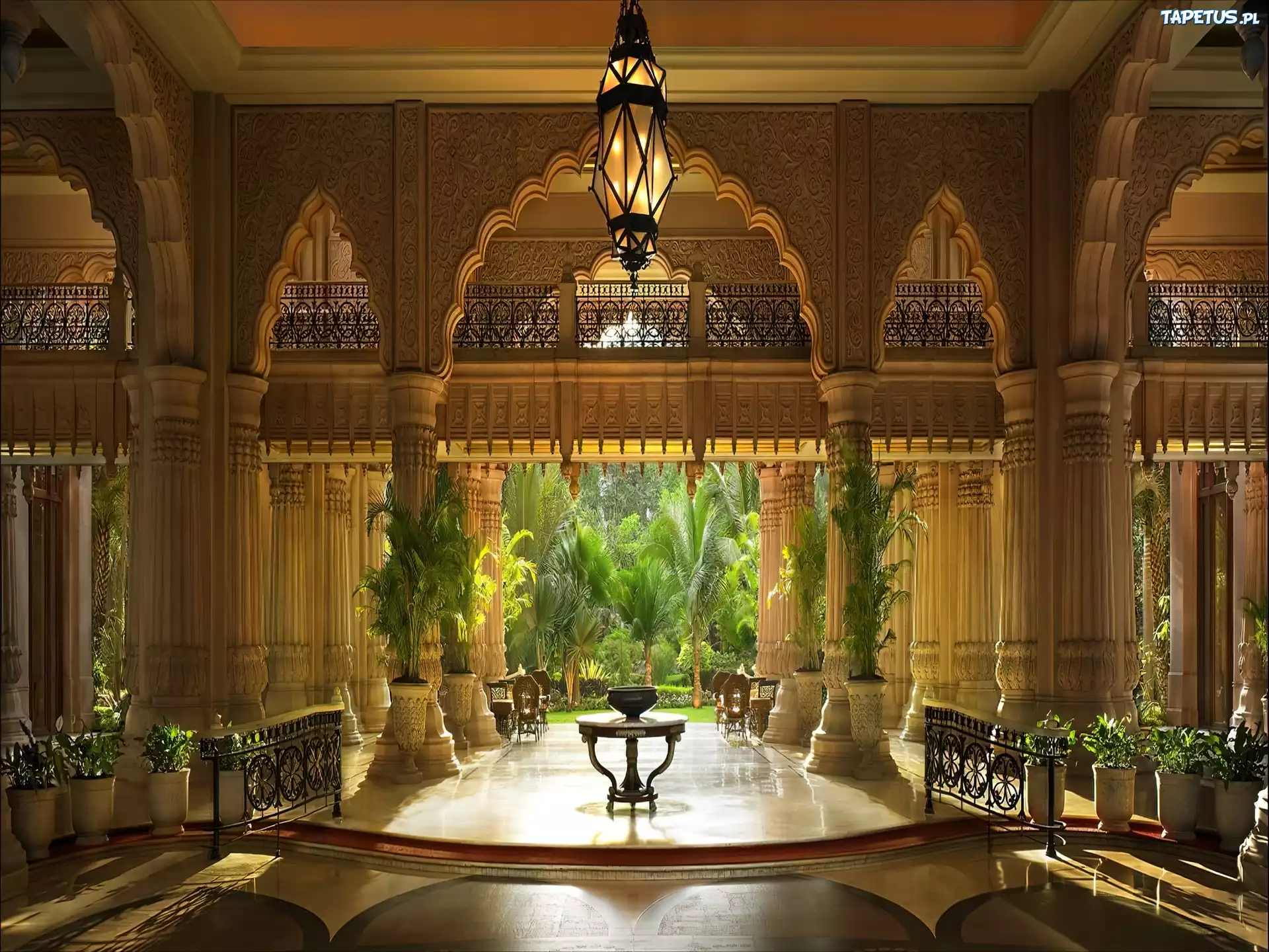 Pałac, Kempinski, Bangalore, Indie, Hol