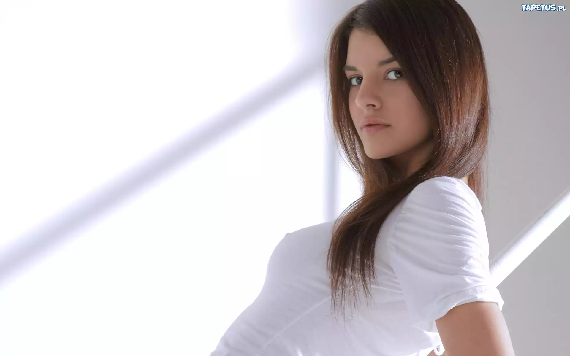 Ładna, Dziewczyna, Brunetka