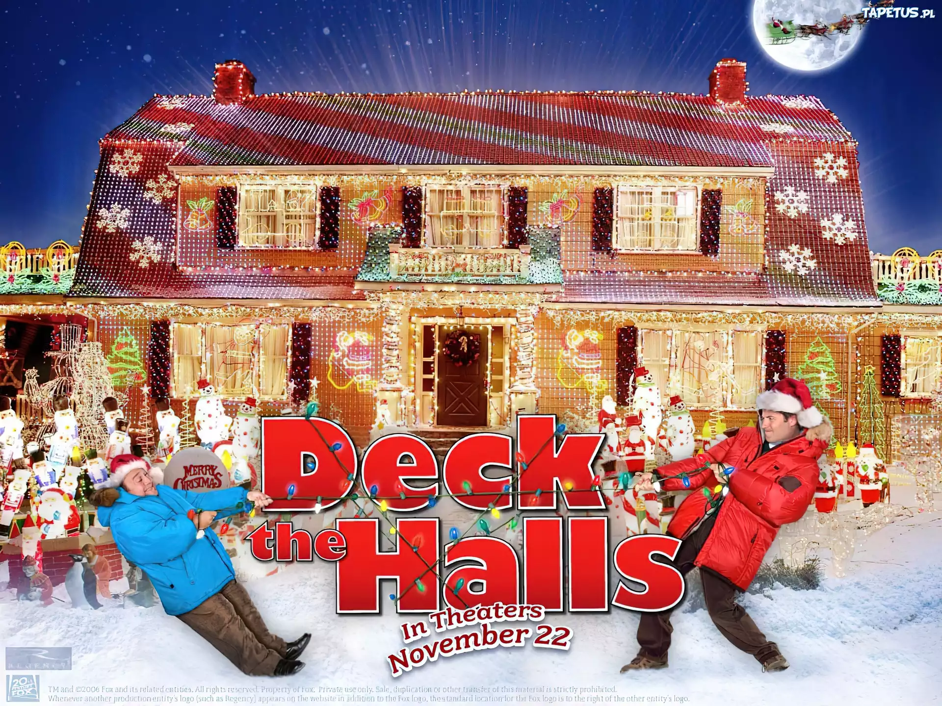 Deck The Halls, dom, ozdoby, świąteczne