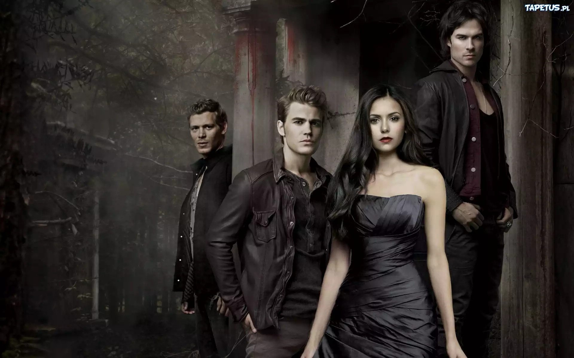 Nina Dobrev, Paul Wesley, Ian Somerhalder, Joseph Morgan