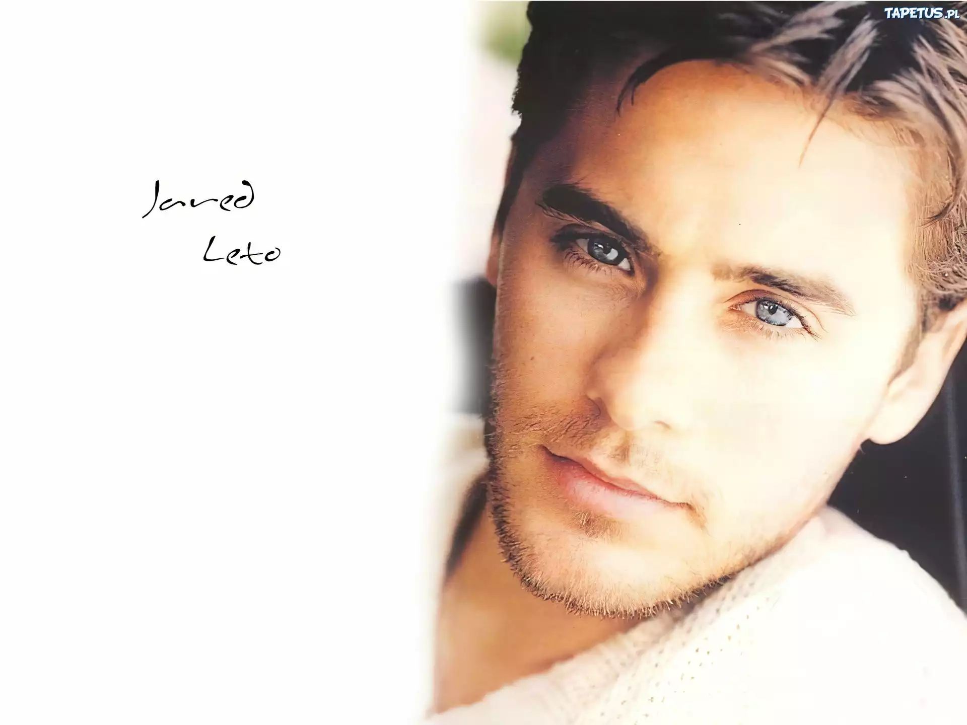 Jared Leto,niebieskie oczy