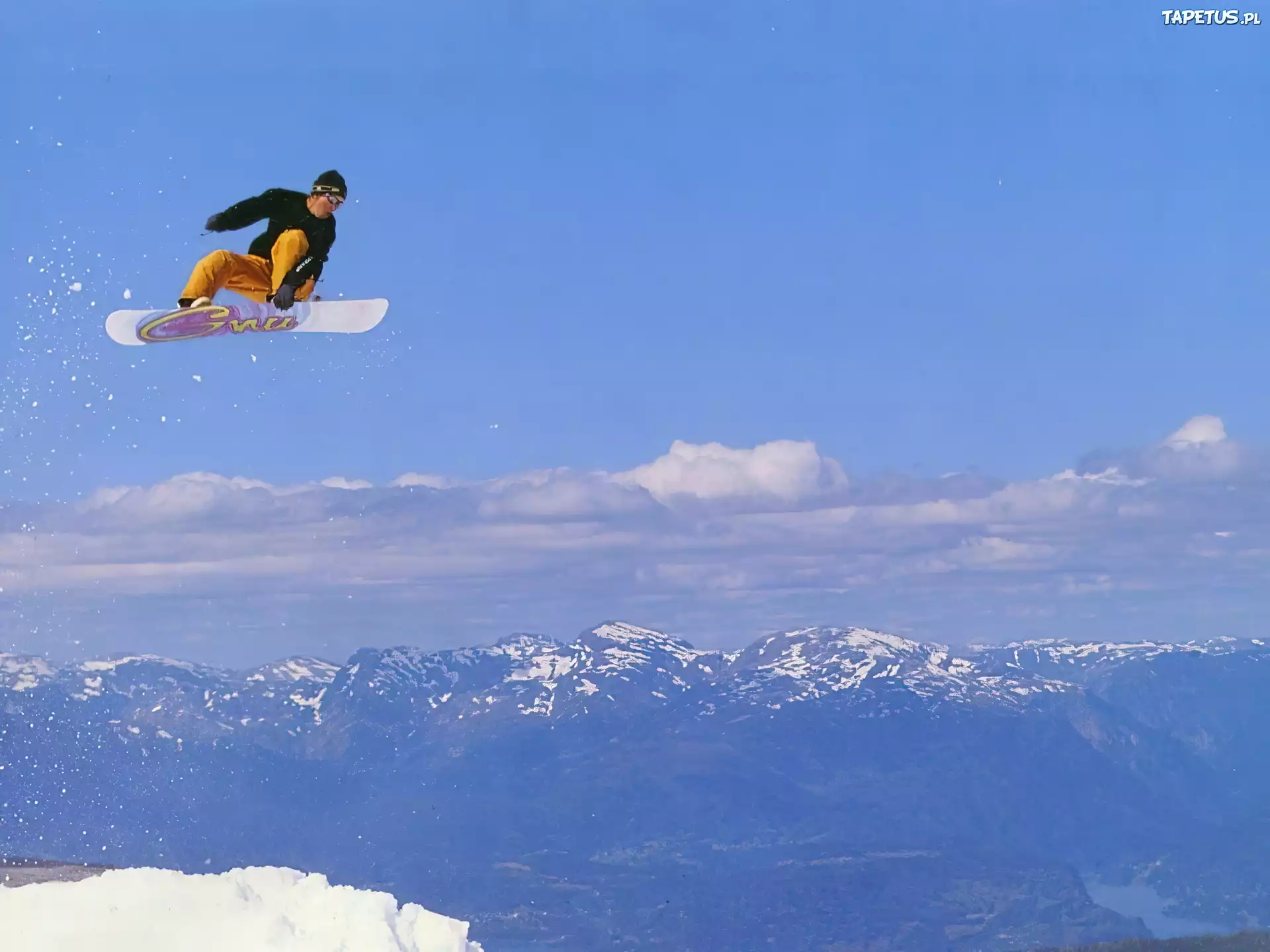 Snowbording,deska ,snowboardzista