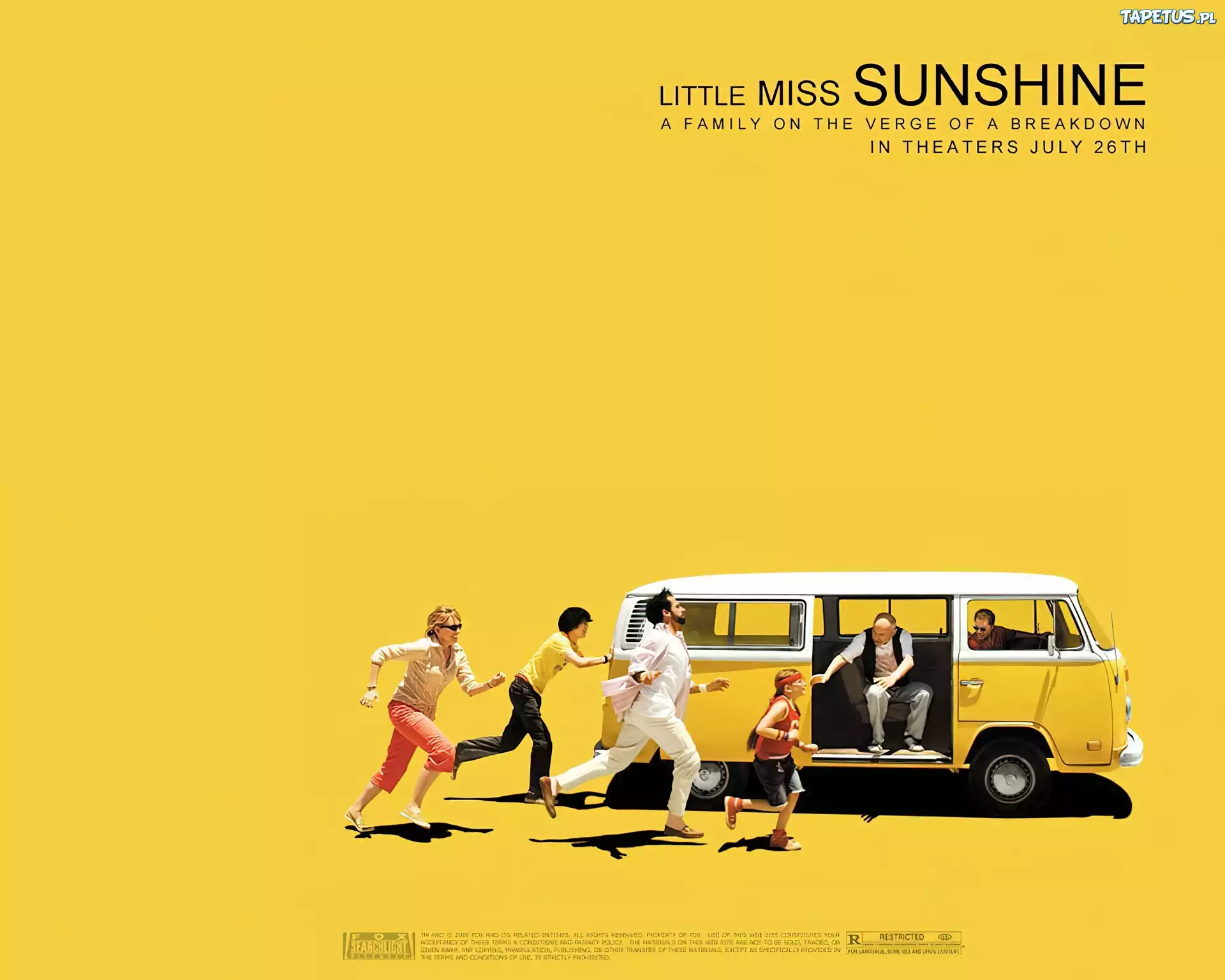 Little Miss Sunshine, postacie, samochód