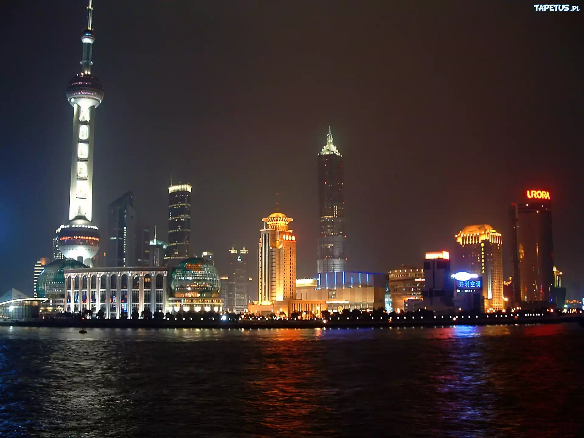 Panorama, Miasta, Szanghai, Chiny