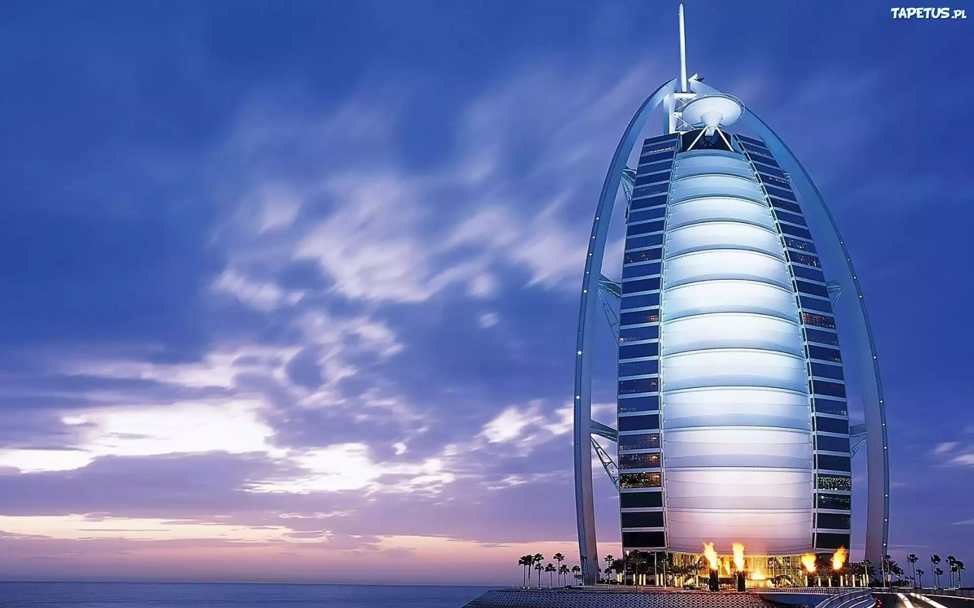 Hotel, Dubaj, Chmury