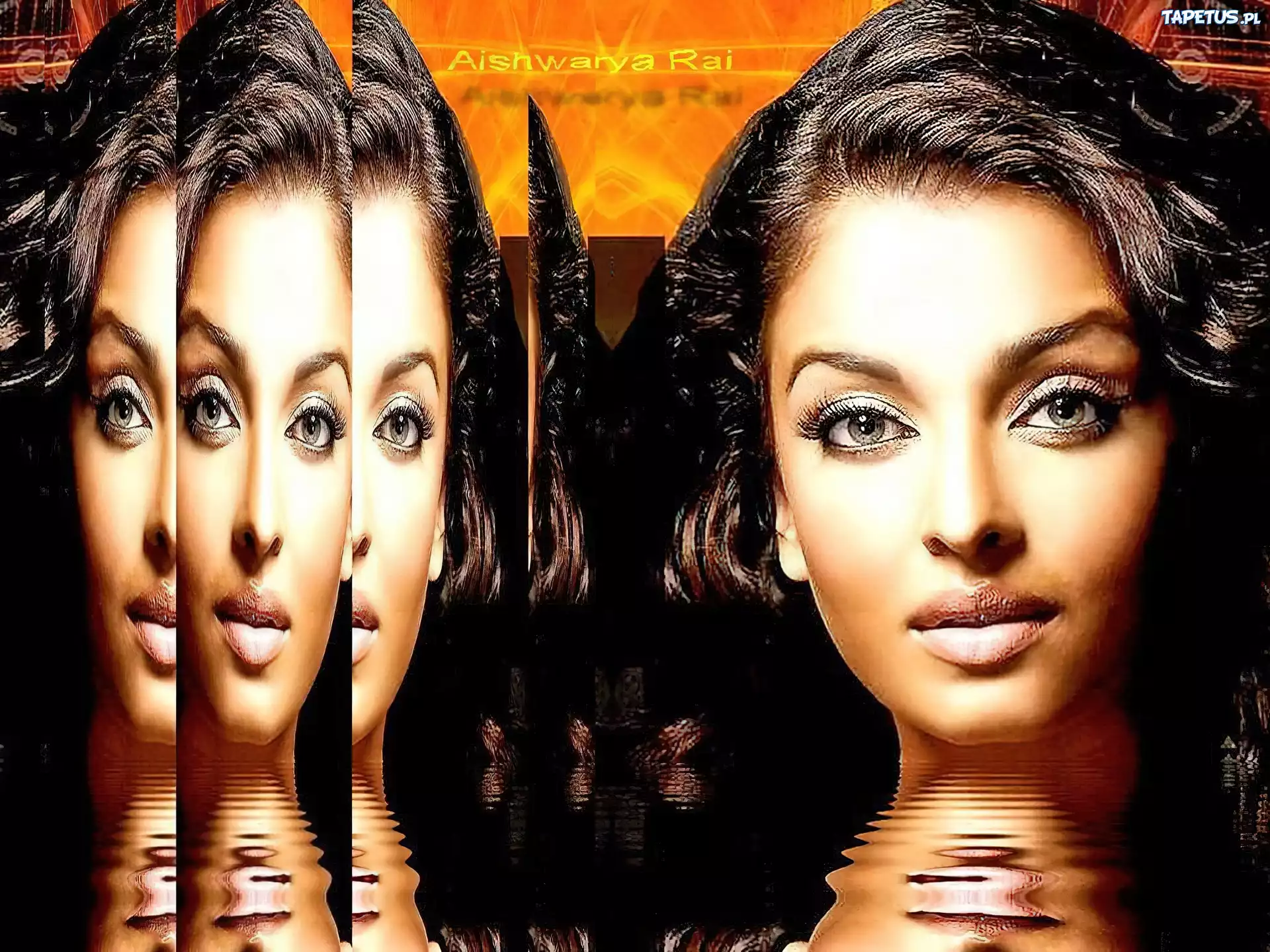 Aishwarya Rai, Twarz, Woda, Odbicie