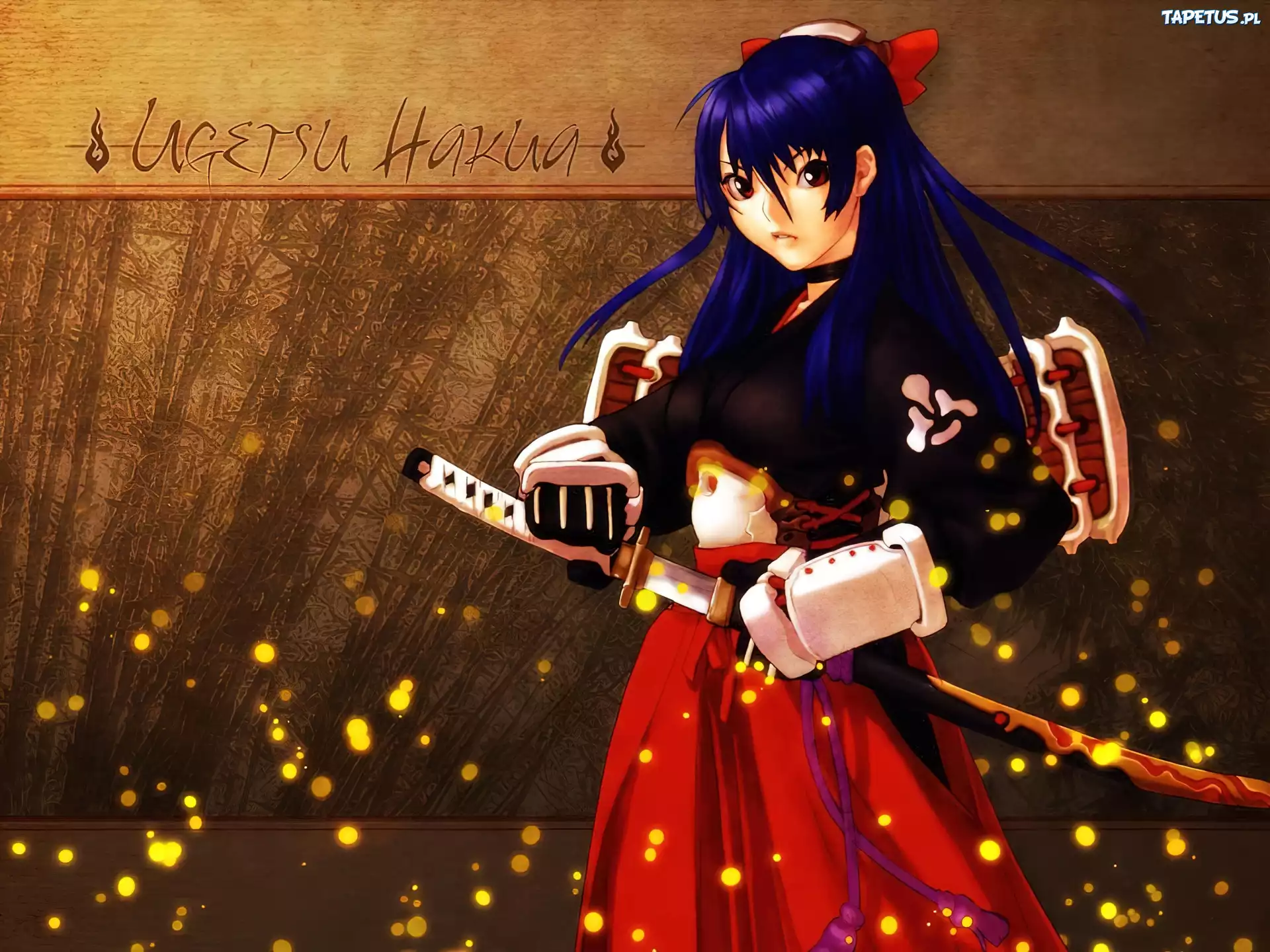 Bakuretsu Tenshi, kobieta, miecz
