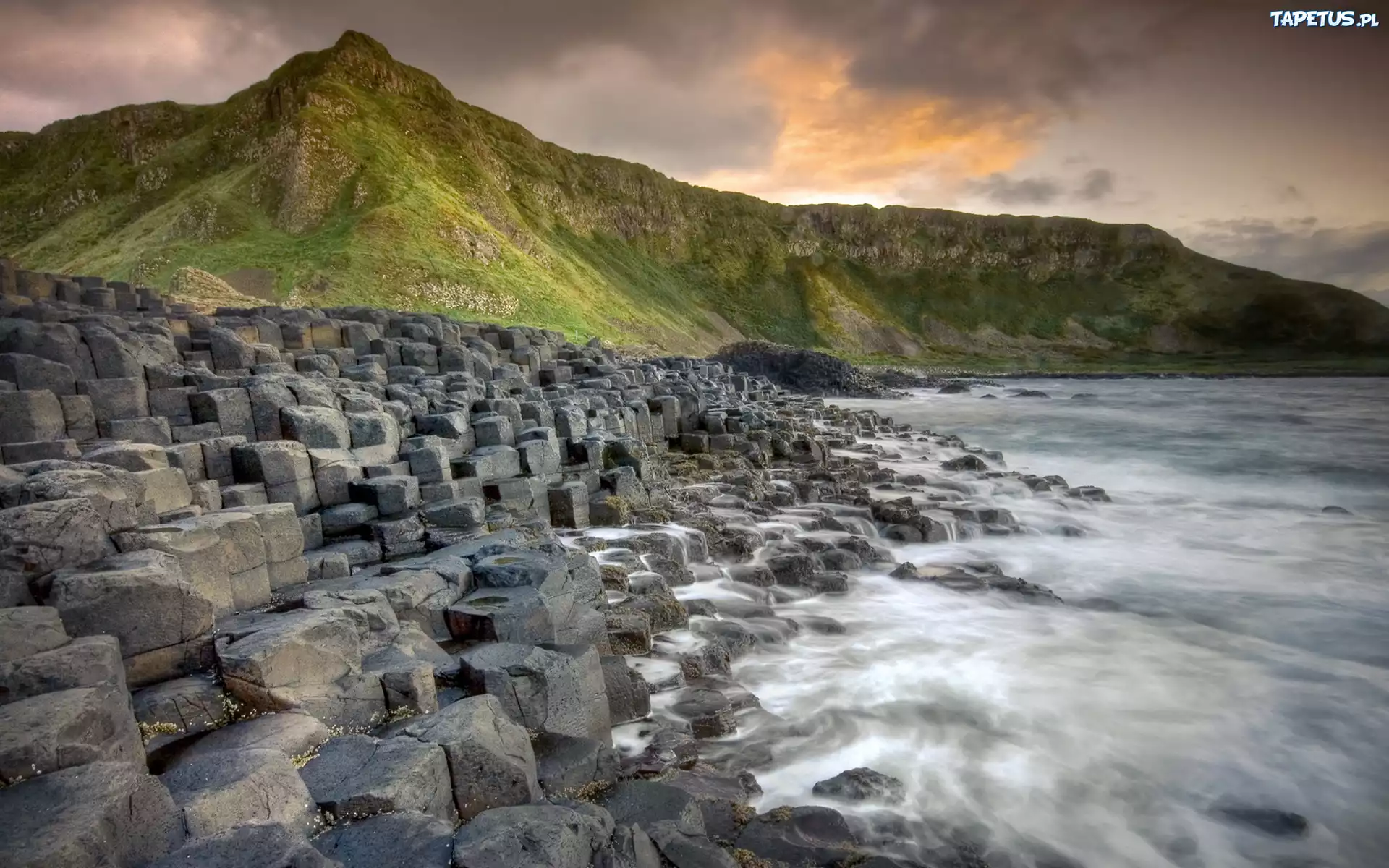 Irlandia, Wzgórza, Morze, Skaliste, Wybrzeże