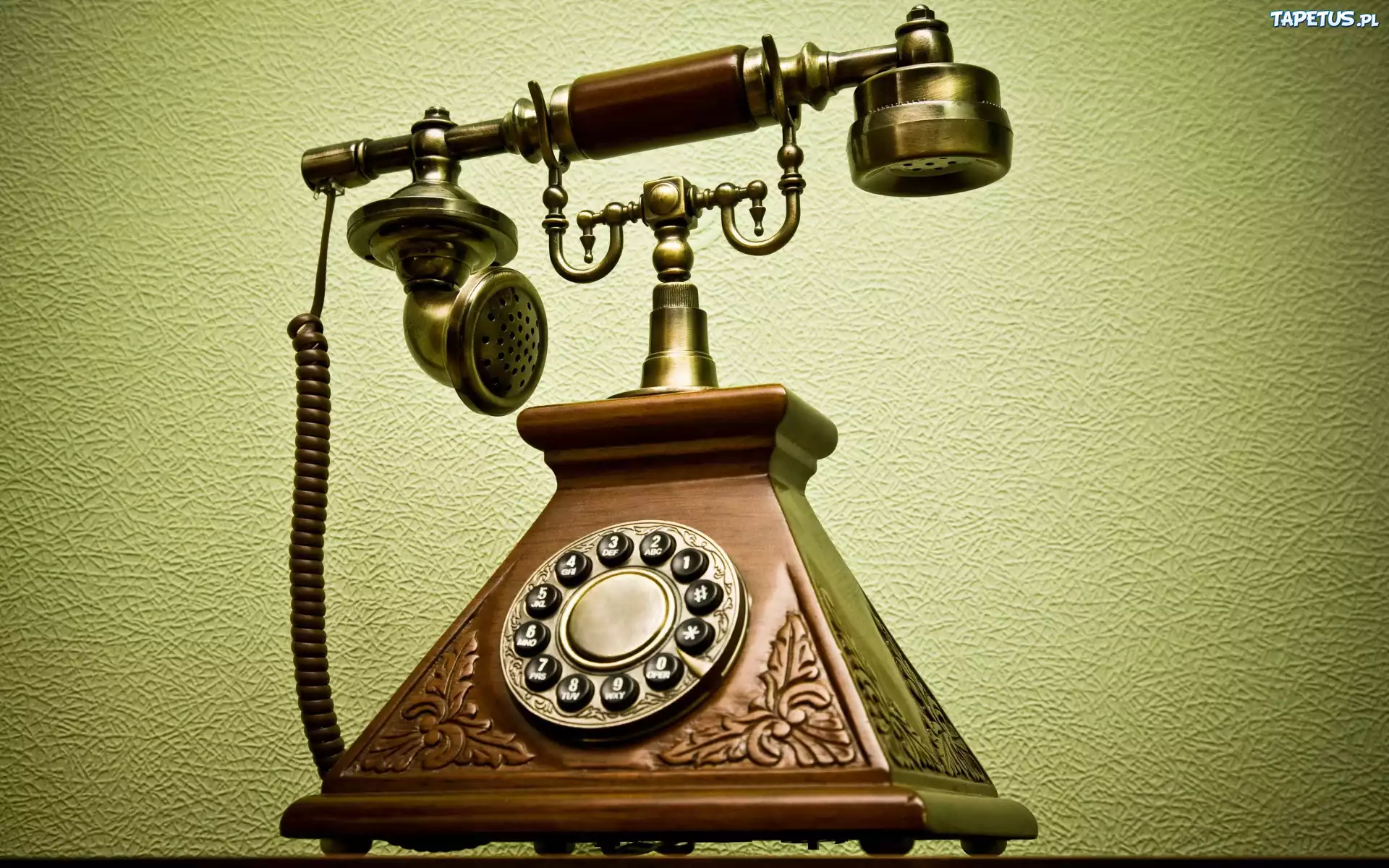 Telefon, Stylowy, Retro