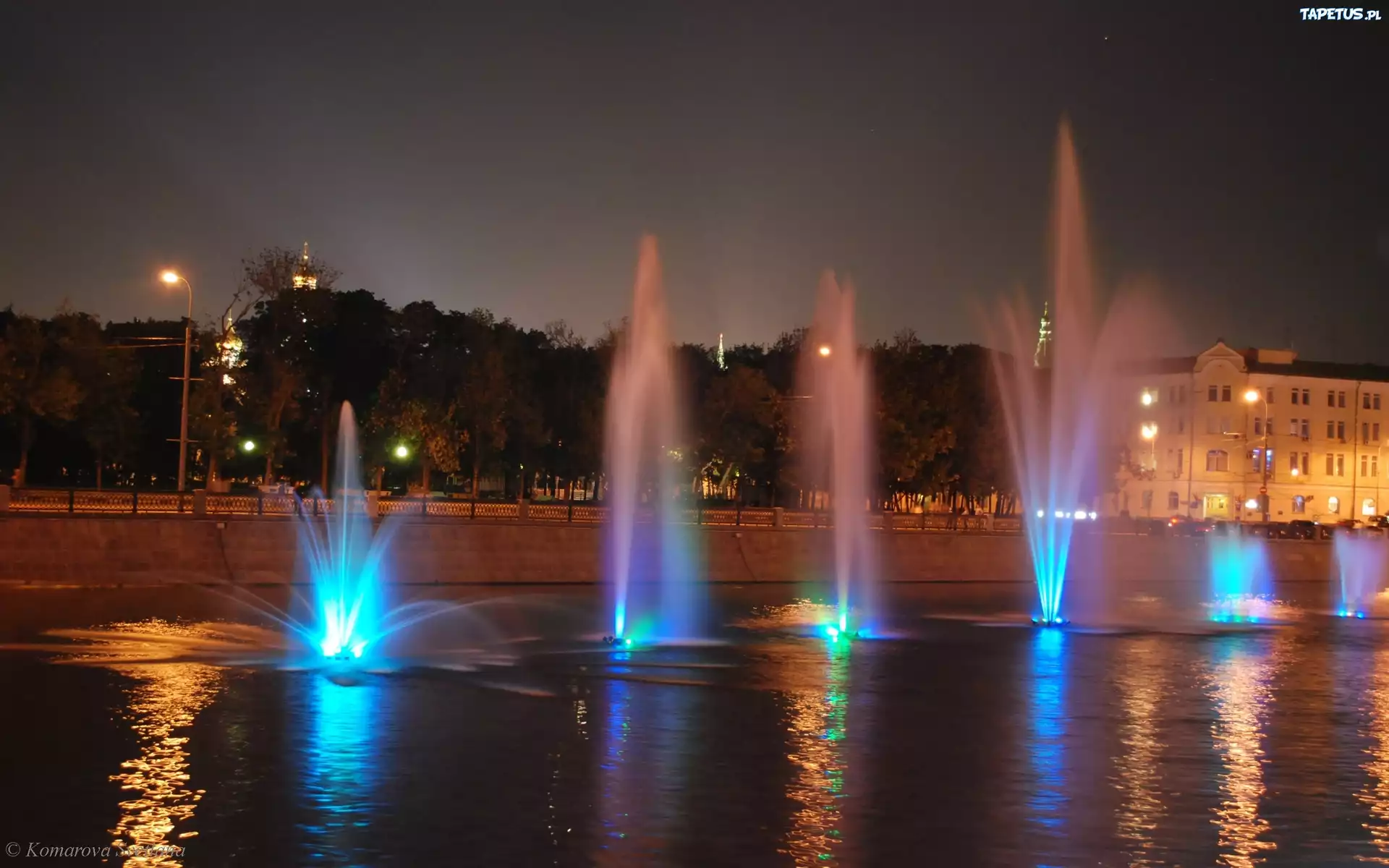 фонтан город сумерки fountain the city twilight без смс