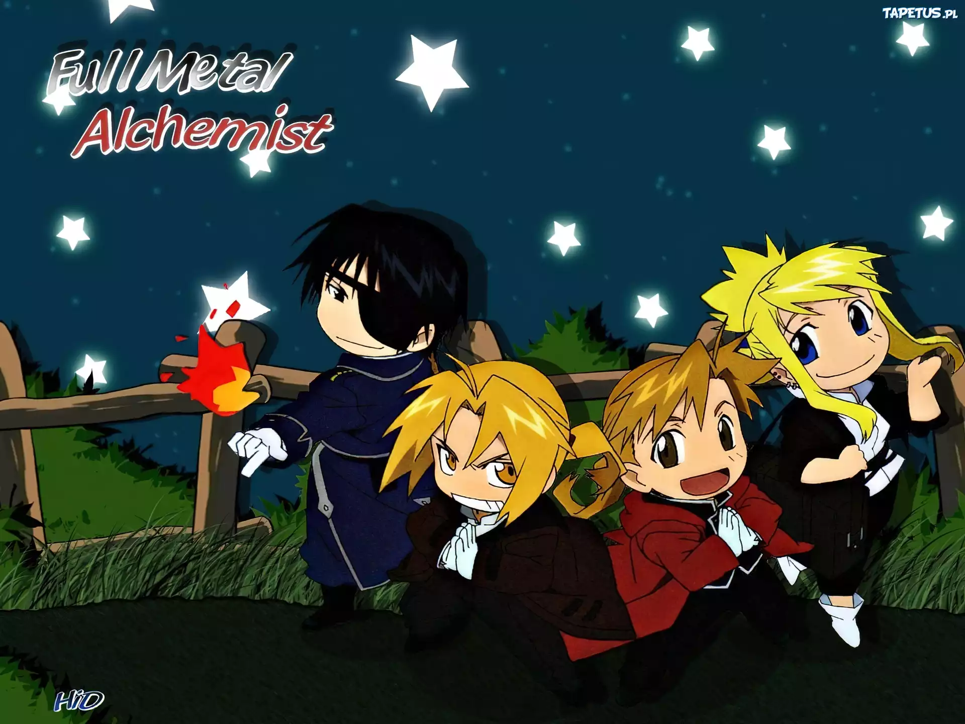 ludzie, gwiazdy, dzieci, Full Metal Alchemist