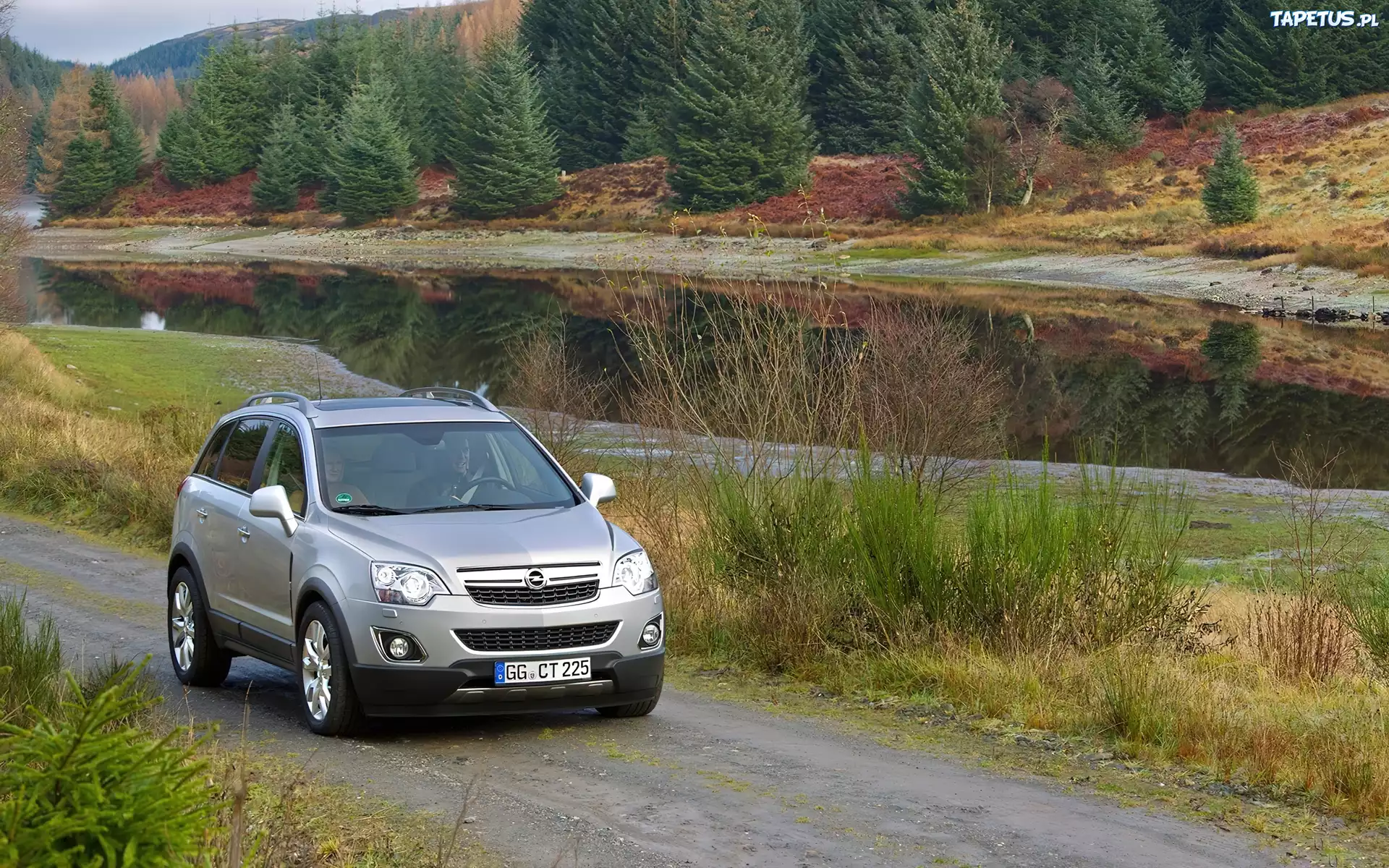 Opel Antara, Droga, Las