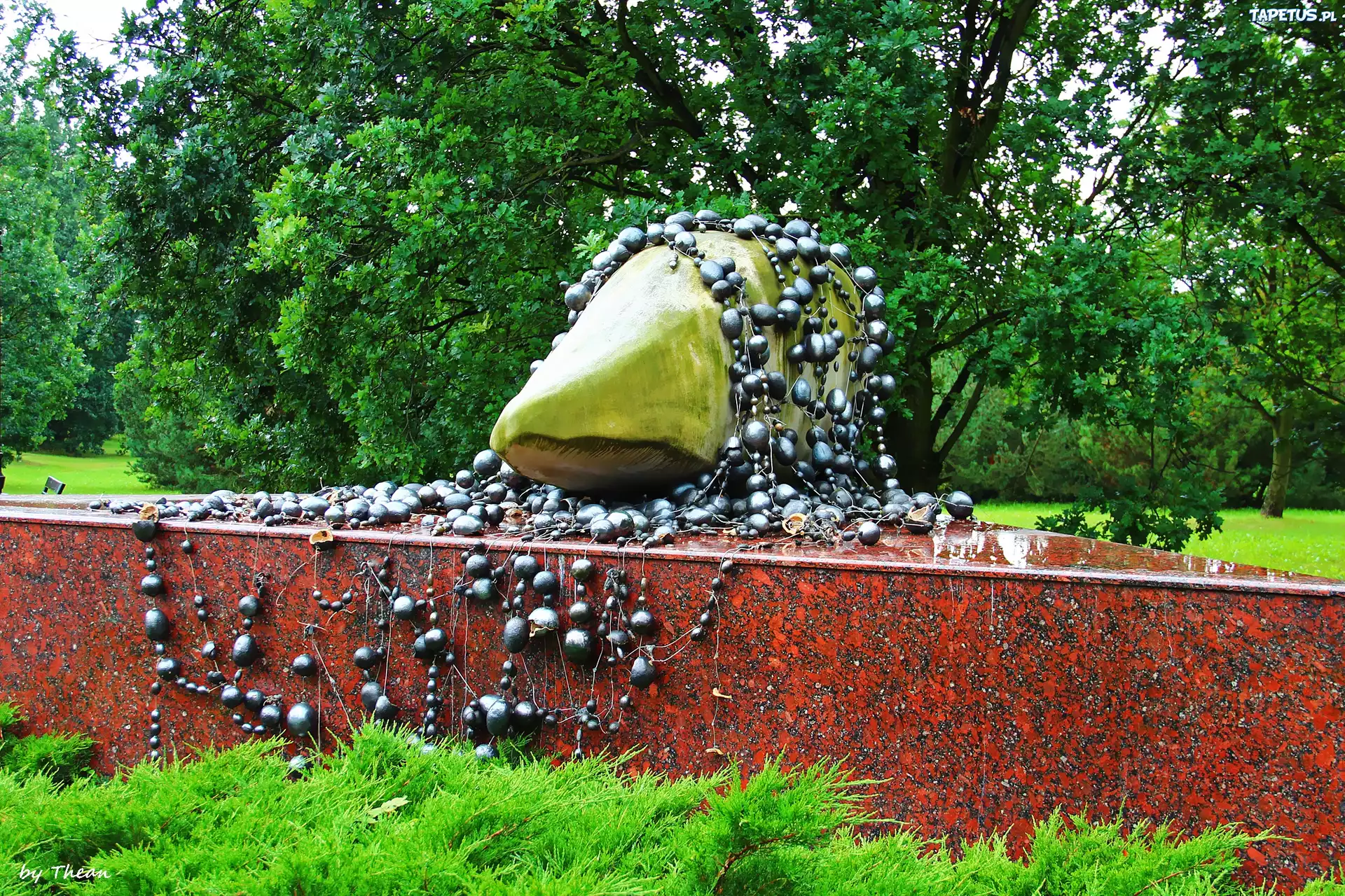 Ziarno Epitafium Życia, Rzeźba, Cytadela, Poznań