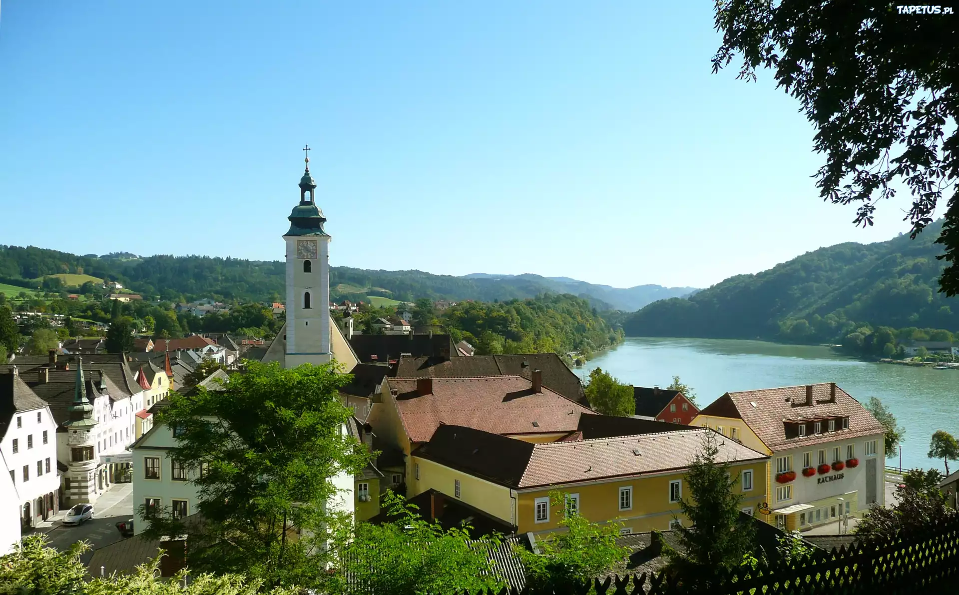 Miasteczko, Grein, Austria