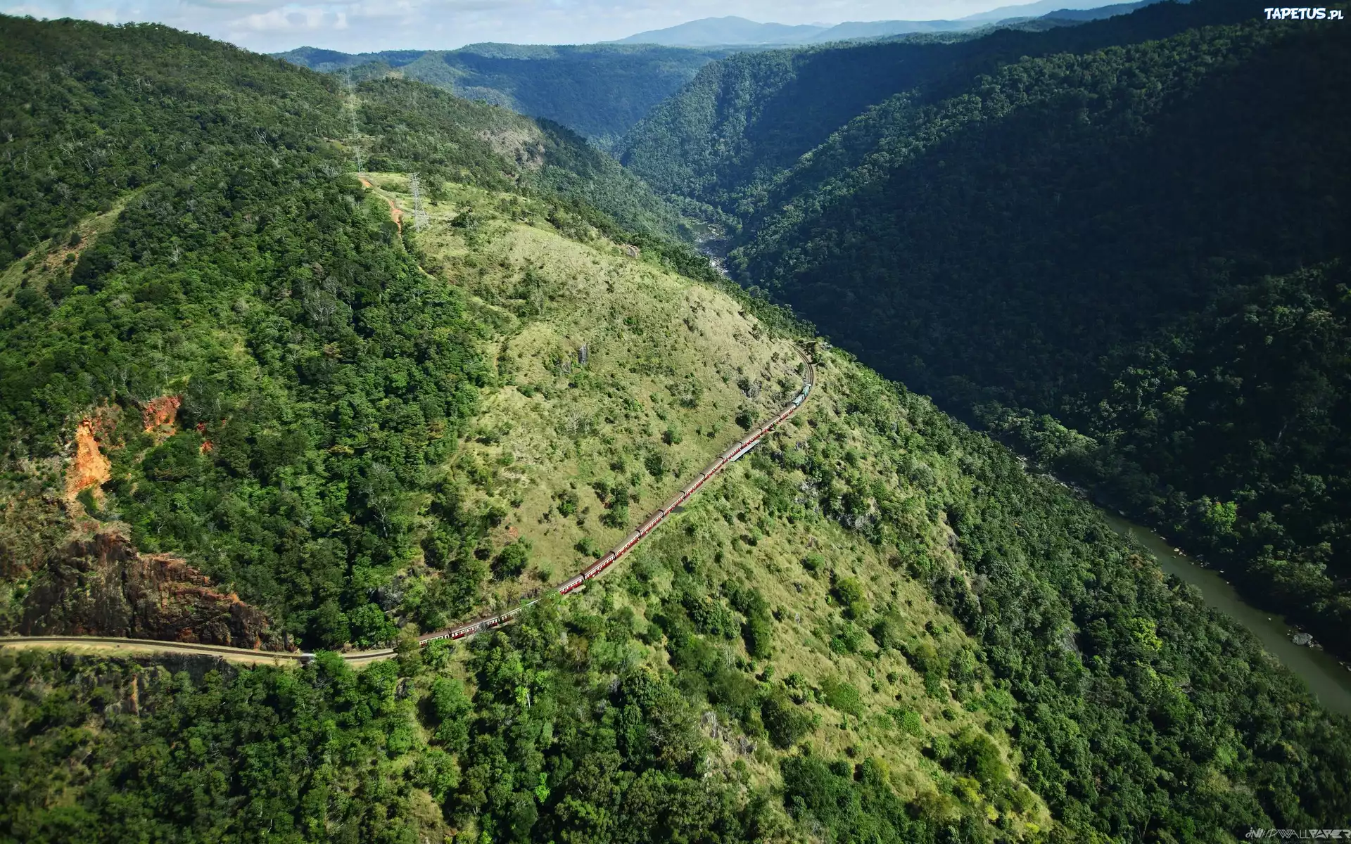 Góry, Lasy, Pociąg