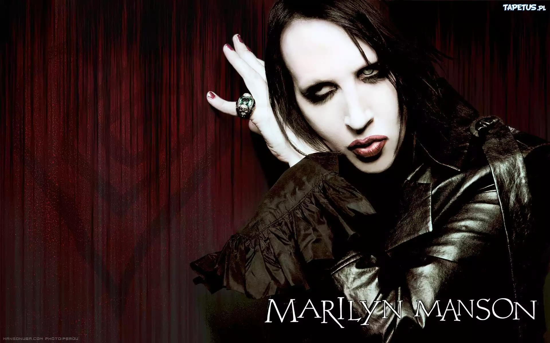 Marilyn Manson, Ostry, Makijaż