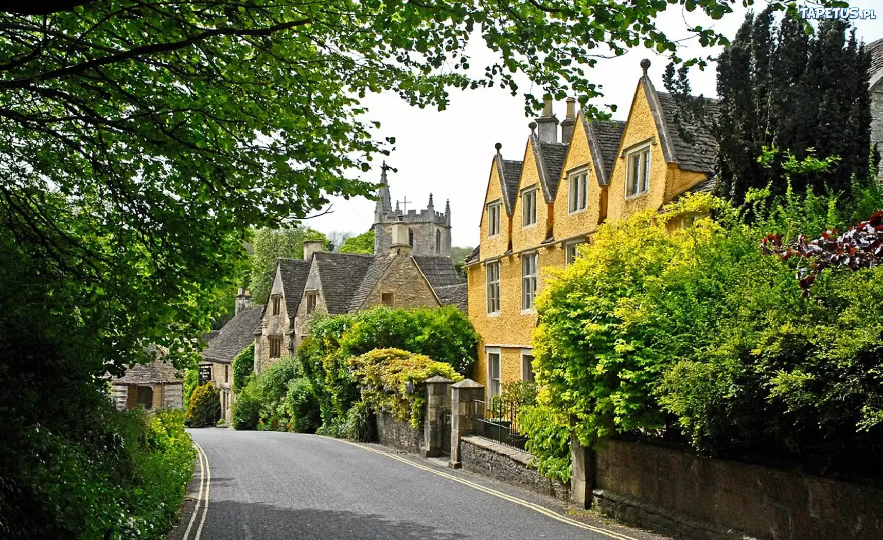 Castle Combe, Cotswolds, England без смс