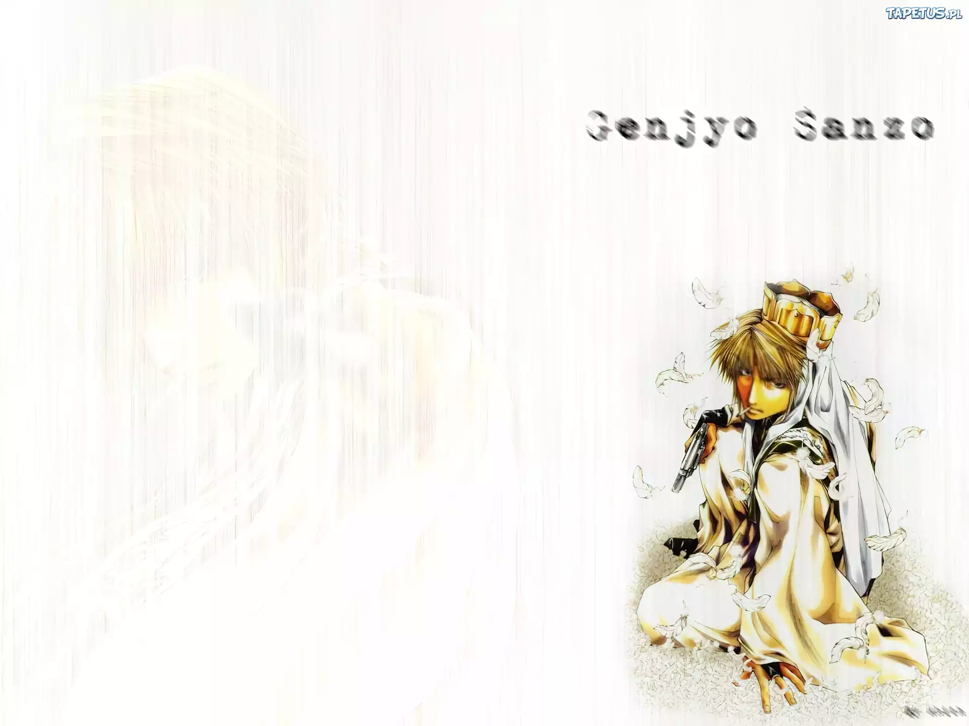 Saiyuki, rozmyte tło, Dziewczyna