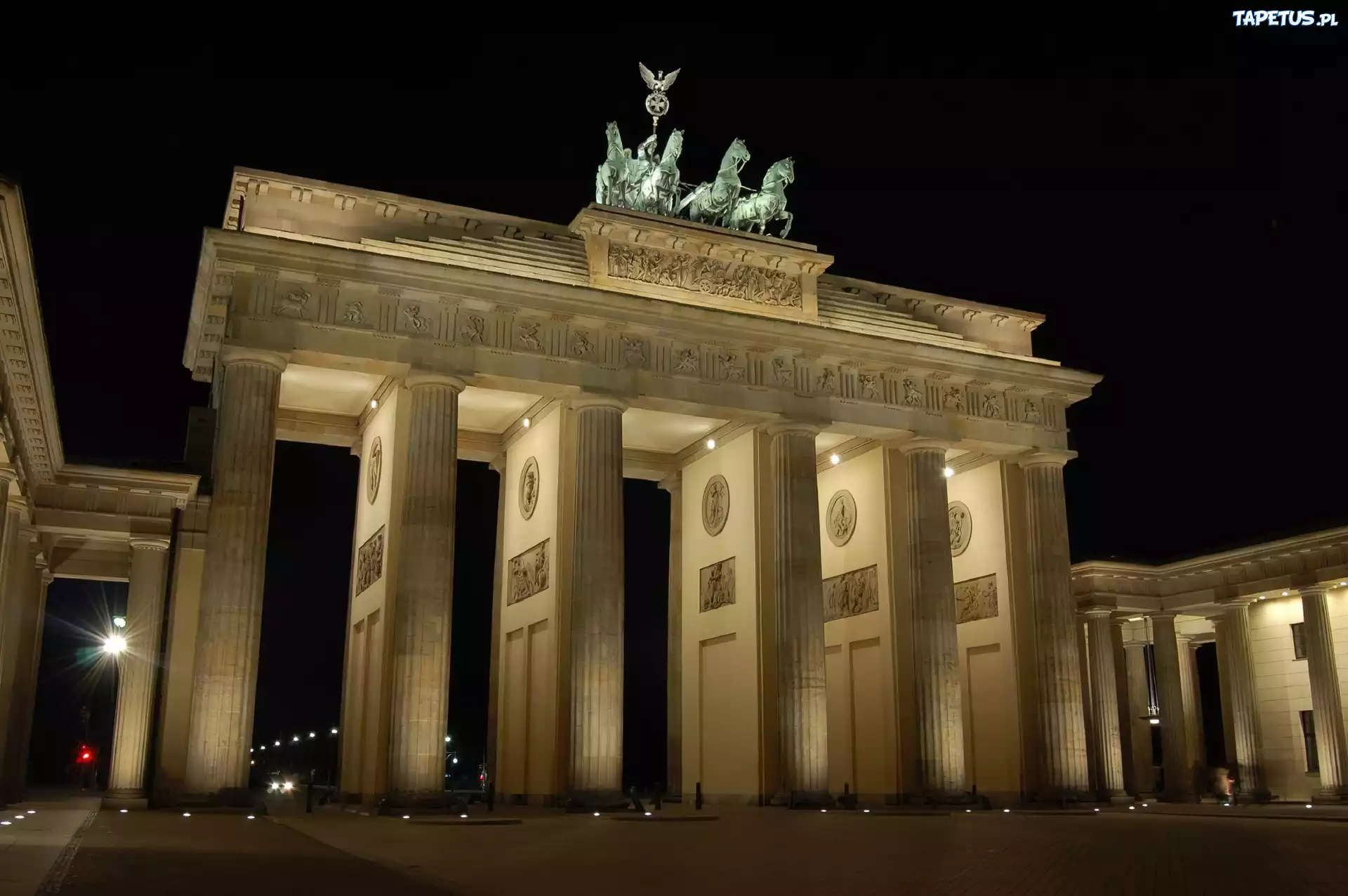 Brama Brandenburska, Berlin, Niemcy