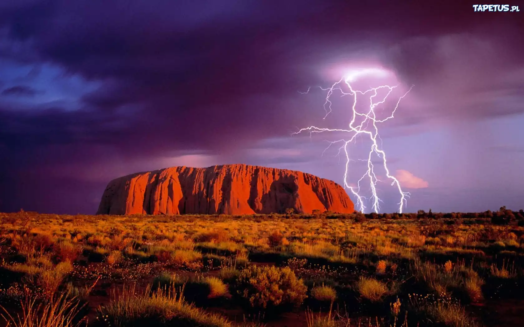 Burza, Pustynia, Skała, Australia