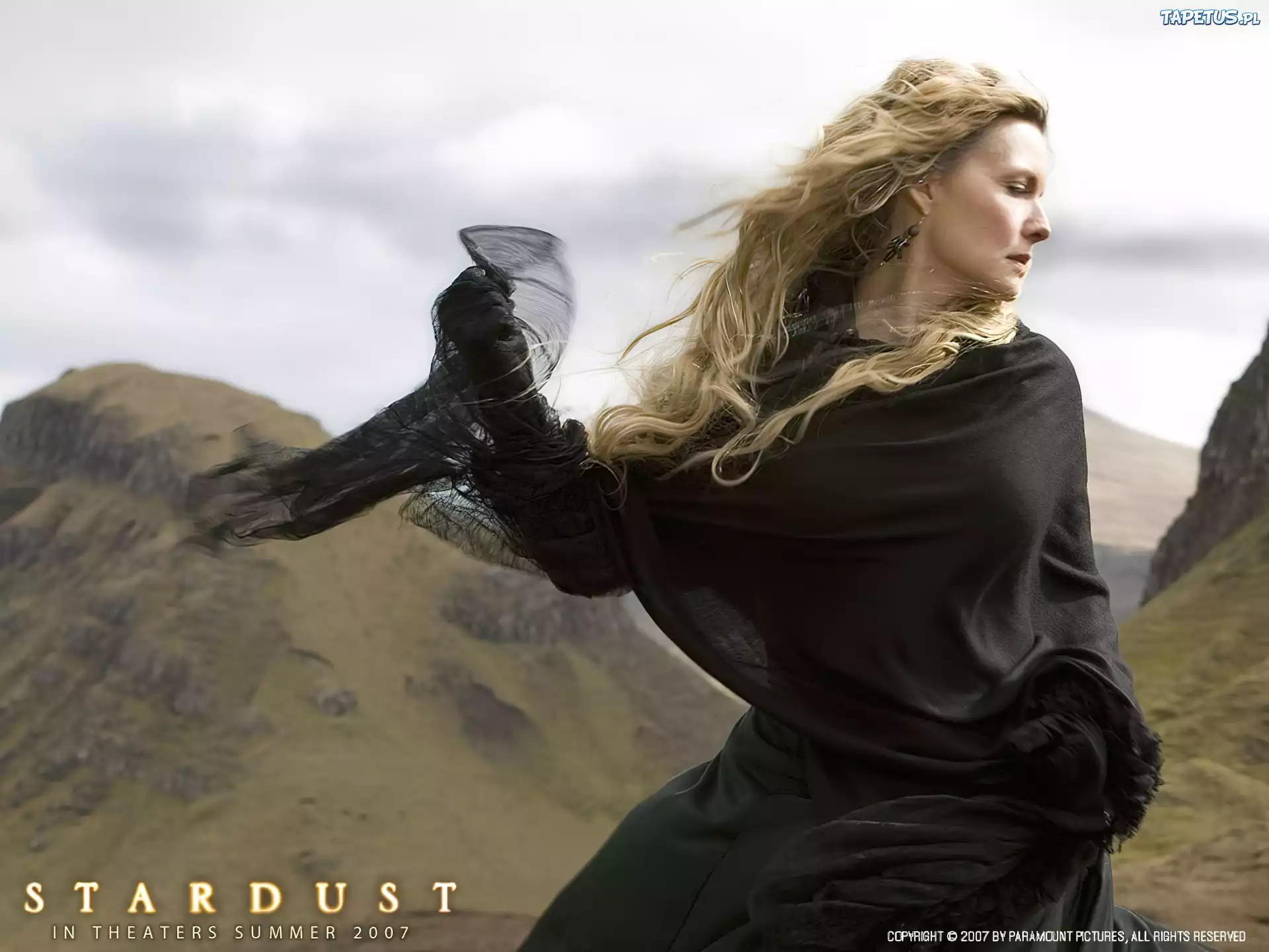 Stardust, Michelle Pfeiffer, góry, chusta