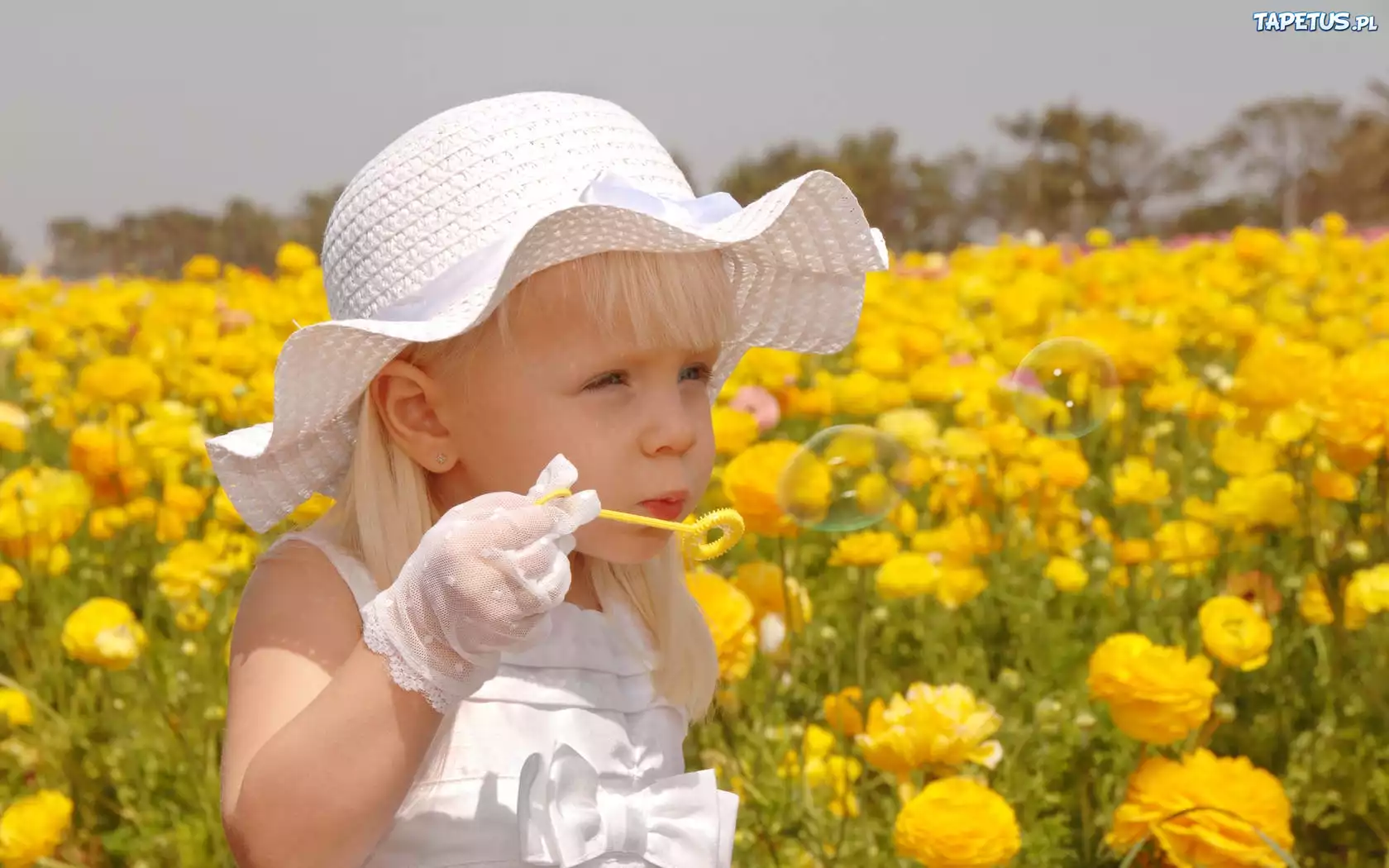 девочка мыльные пузыри настроение girl soap bubbles mood скачать