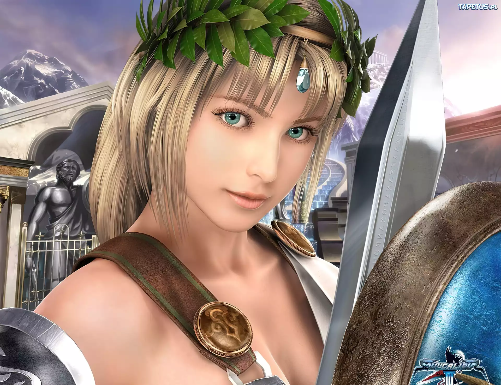 Soul Calibur, Sophita, Miecz, Tarcza