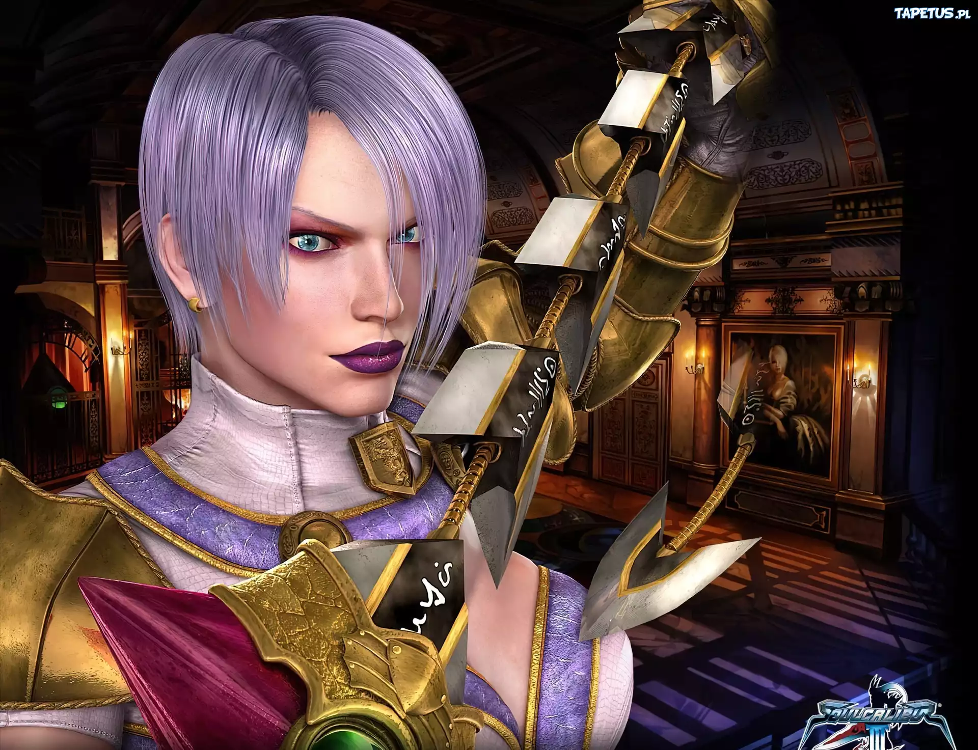 Kobieta, Ivy, Soul Calibur III, Miecz