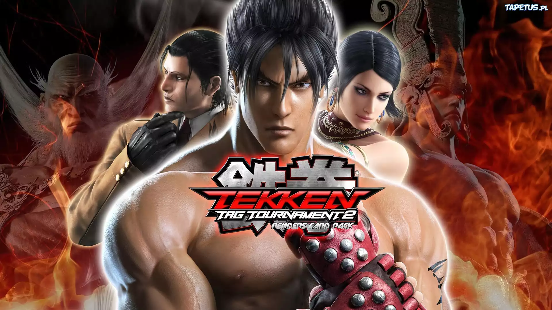 Ogień, Jin Kazama, Zafina, Ogre, Dragonow, Jimpanchi